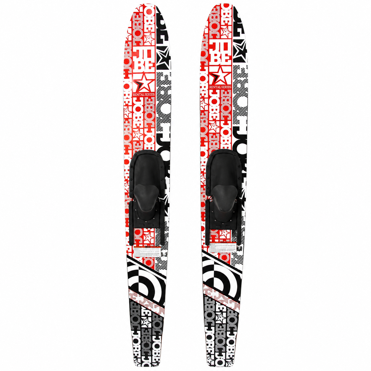 Jobe HEAVY DUTY Combo Wasserski Set 165 cm Neuwertig Freizeit Slalom Ski OG-65