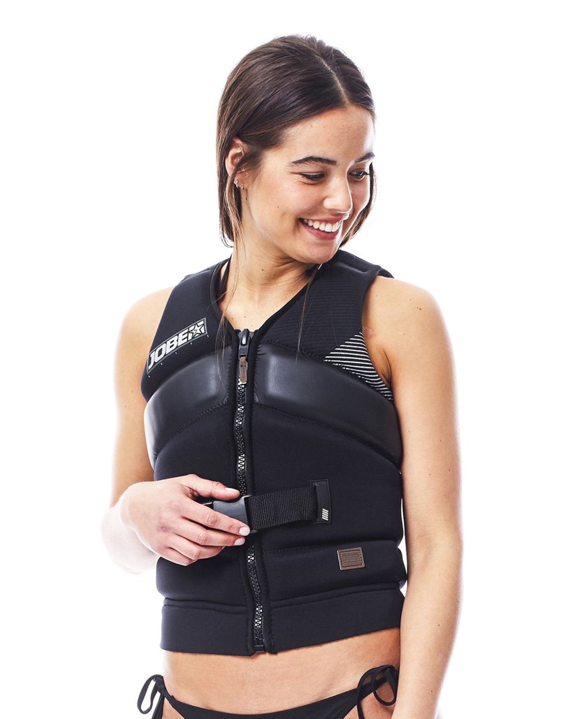 Jobe Reversible Impact Weste Damen – Wasserabweisend, Mit PVC-Schaum, Lindgrün/blau, Für Wassersport