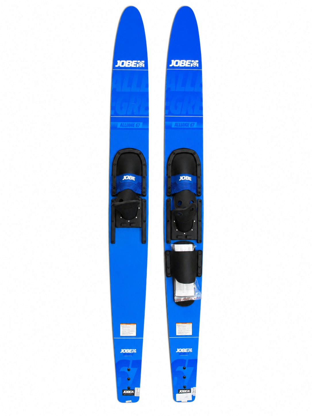 Jobe Allegre Combo Wasserski Set blue 170cm + Kratzer Freizeit Slalom Ski OG-97