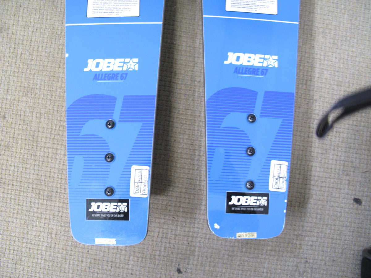 Jobe Allegre Combo Wasserski Set blue 170cm Neuwertig Freizeit Slalom Ski OG-73