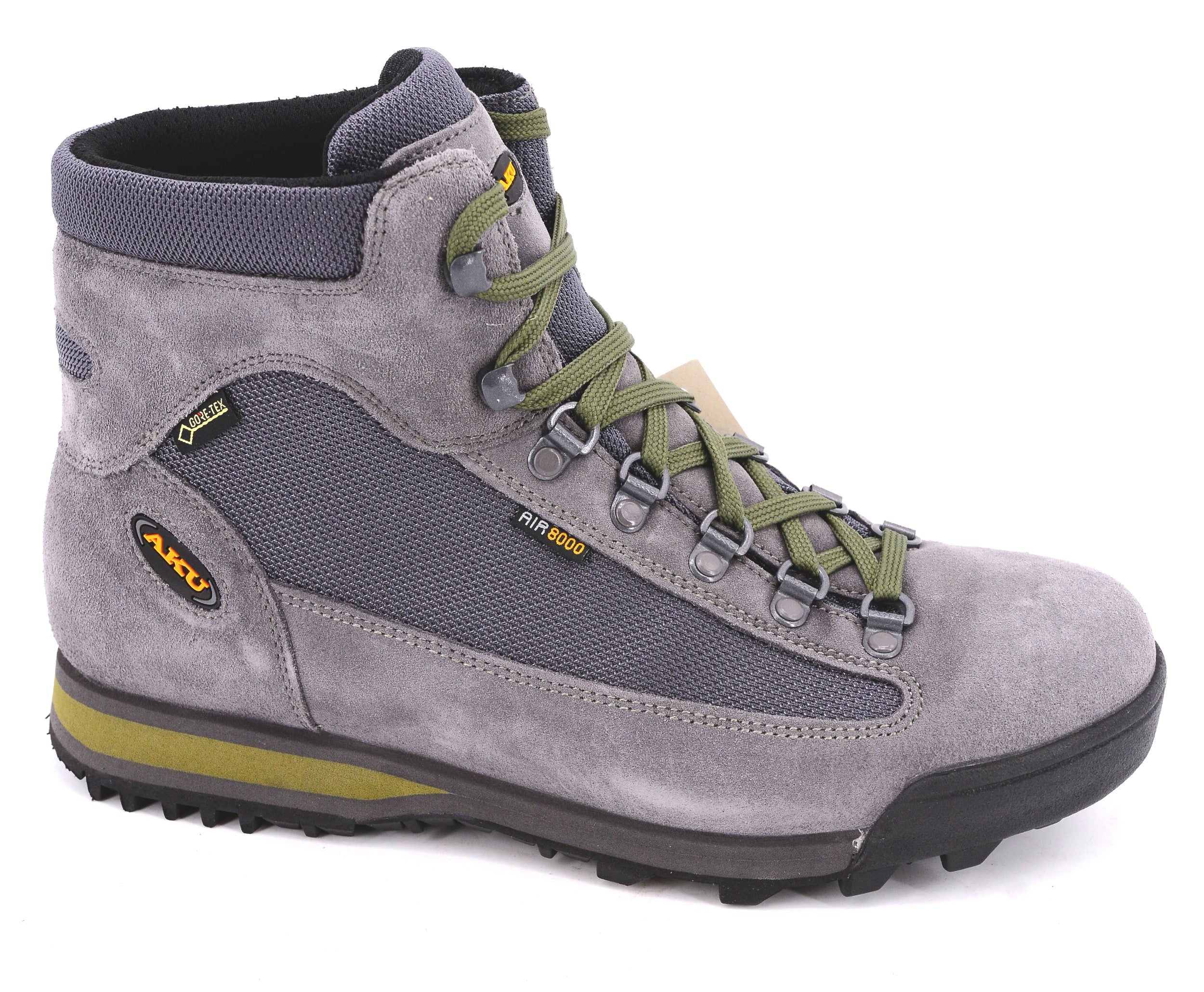 AKU Slope Micro gore-tex Grey/sage Herren Schuhe Gr. Uk 8/42.0EU Wanderschuhe Trekkingschuhe