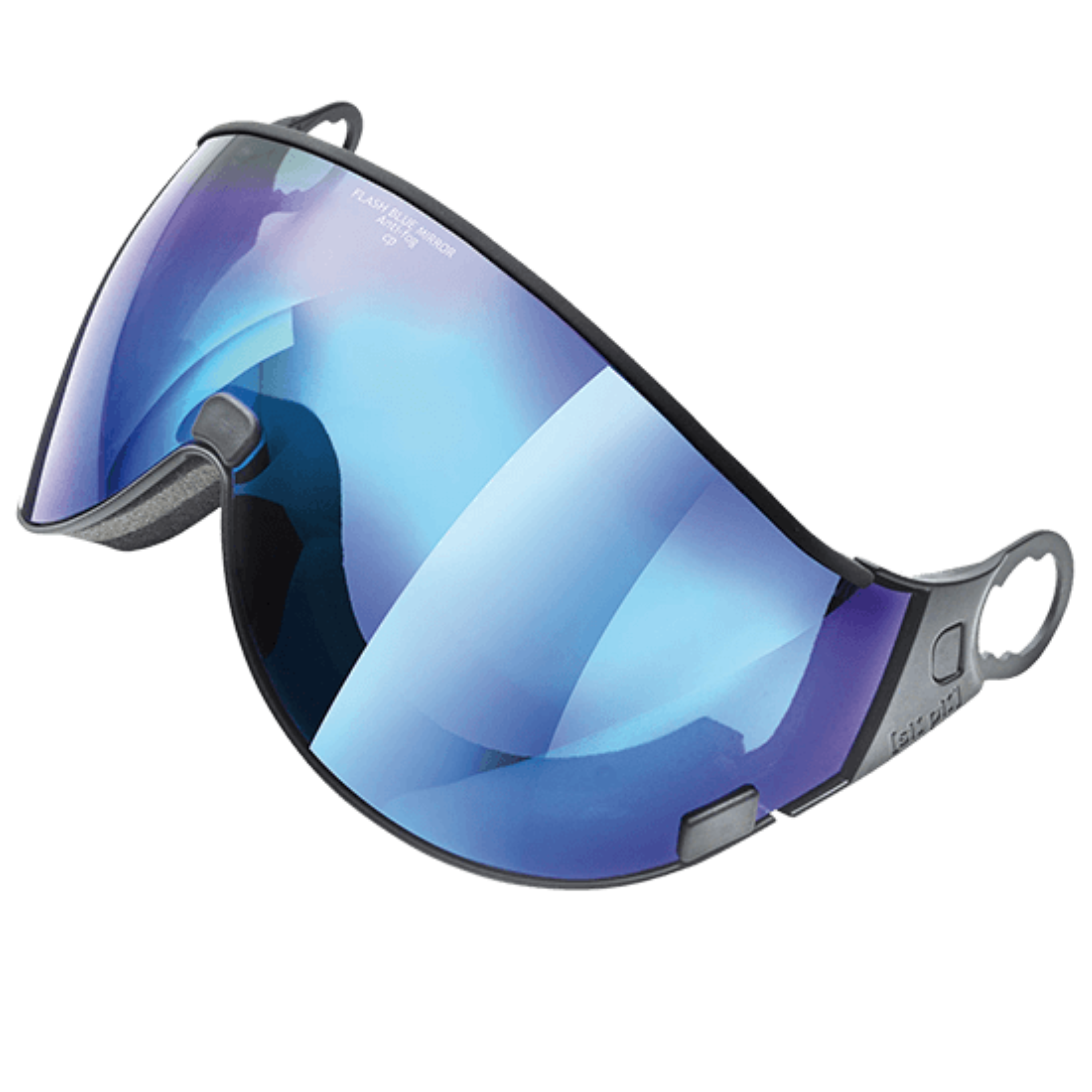 CP 4 Skihelmvisier Flash blue Mirror Wechselvisier Ersatzvisier