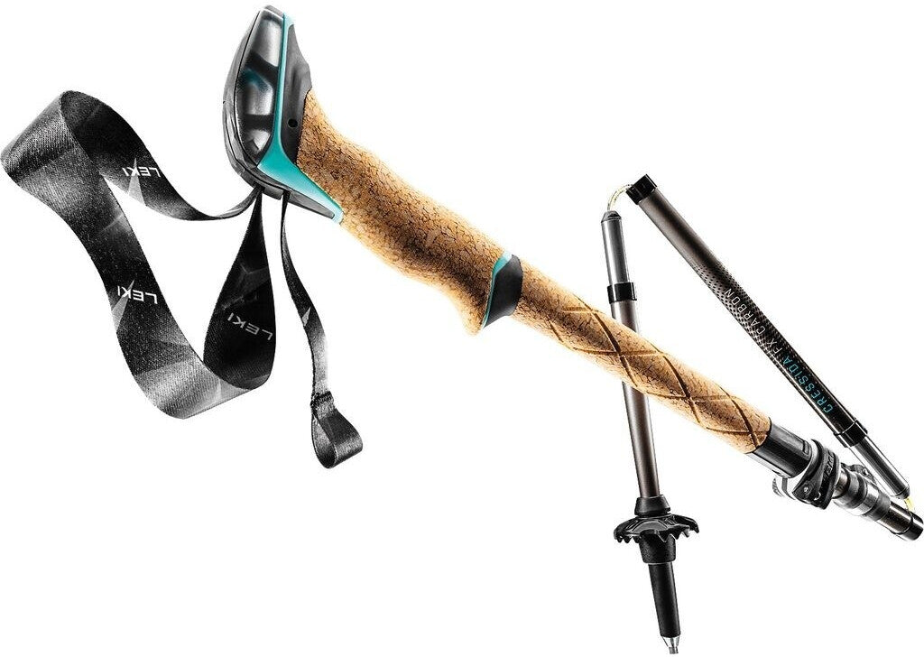Leki Faltstock Cressida FX Carbon brown-mint - 110-130cm M