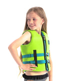 Jobe NEOPRENE LIFE VEST Schwimmweste lime green Kinder