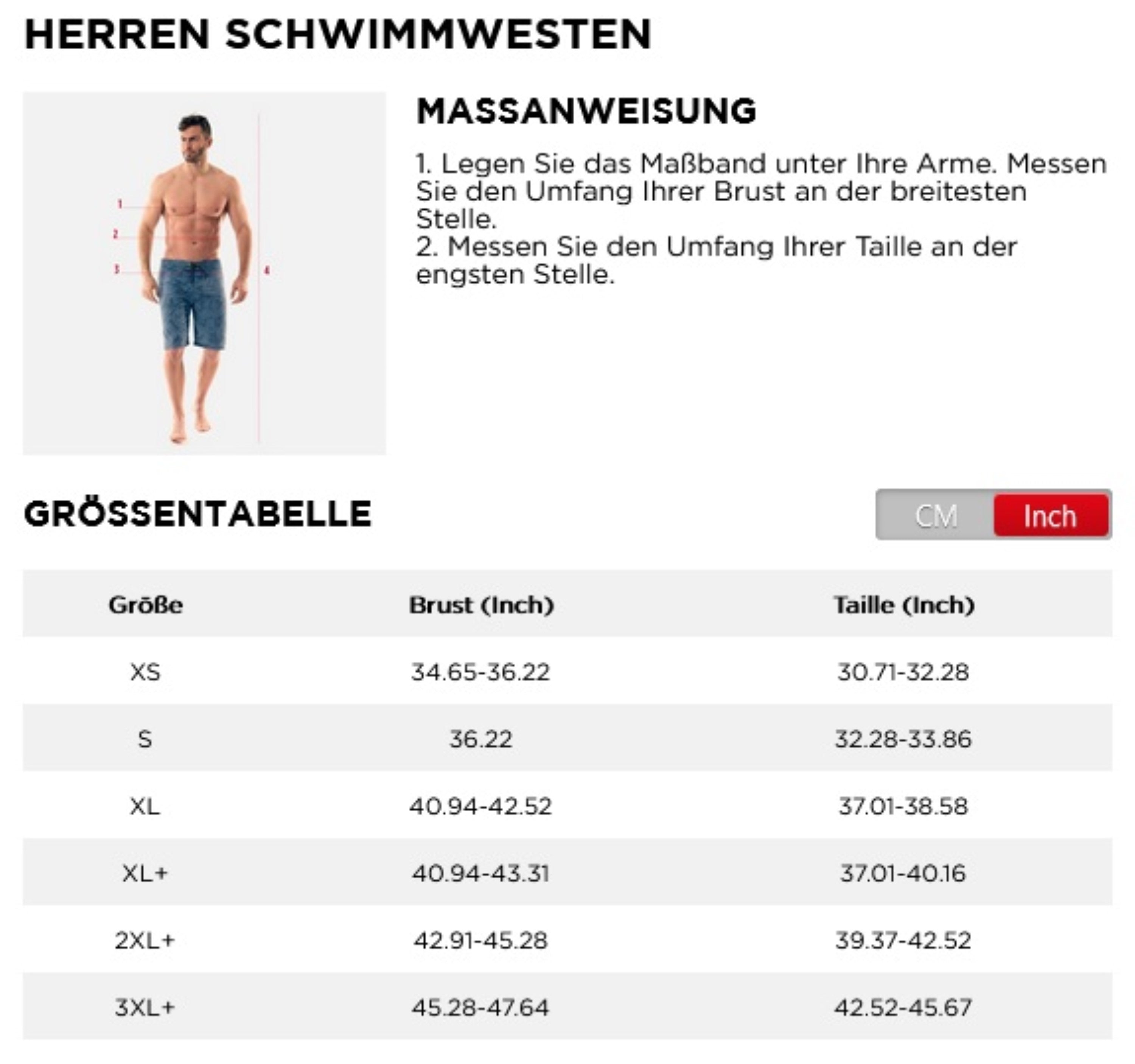 Jobe NEOPREN Schwimmweste Weste Vest black Herren