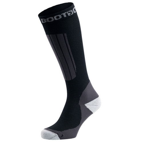 BootDoc POWER FIT SOCKS BASICS Wintersocken black Unisex Ski Snowboard Socken Strümpfe