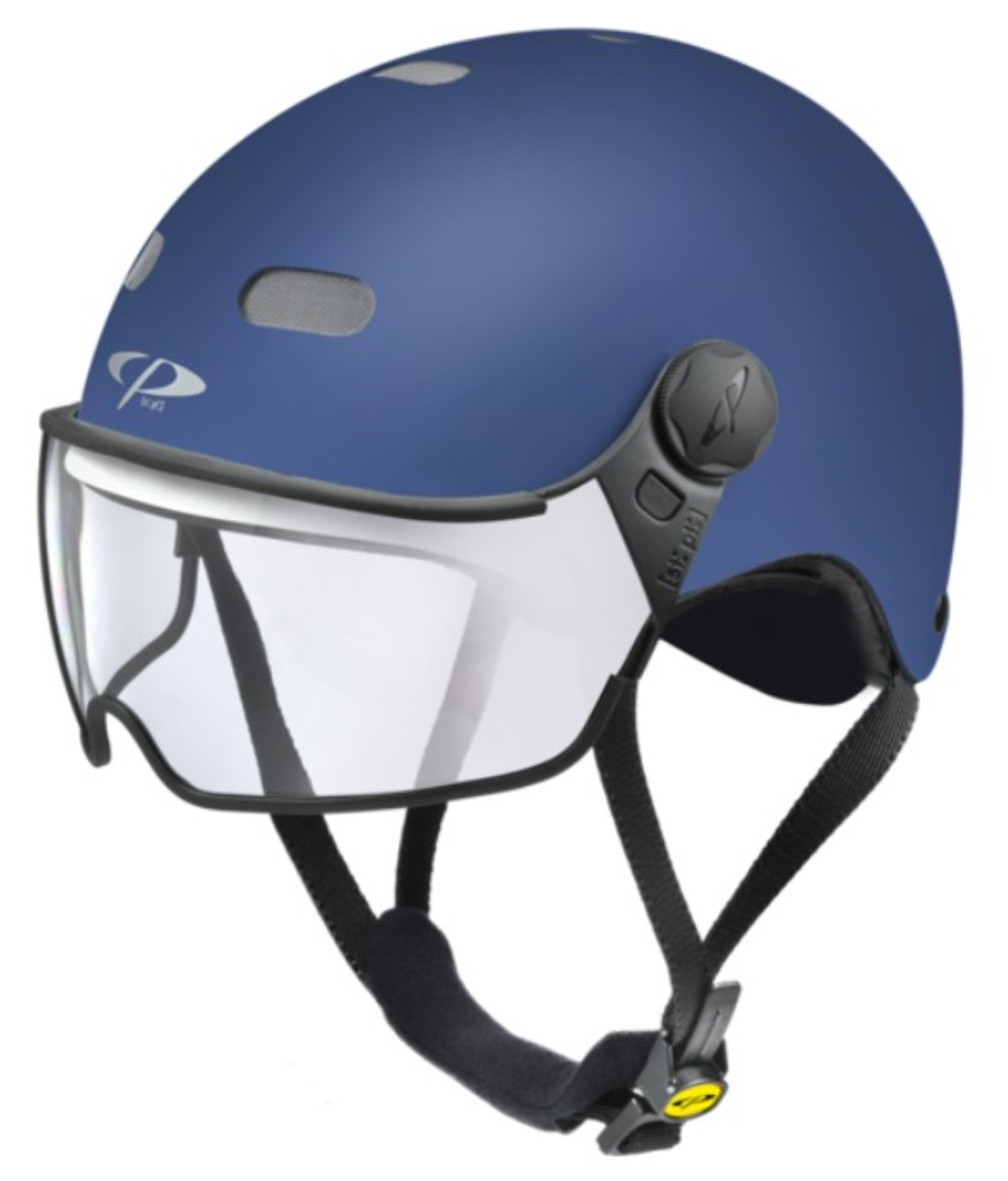 fahrrad helm mit visier CP Carachillo Urban Fahrradhelm mit Visier (clear)