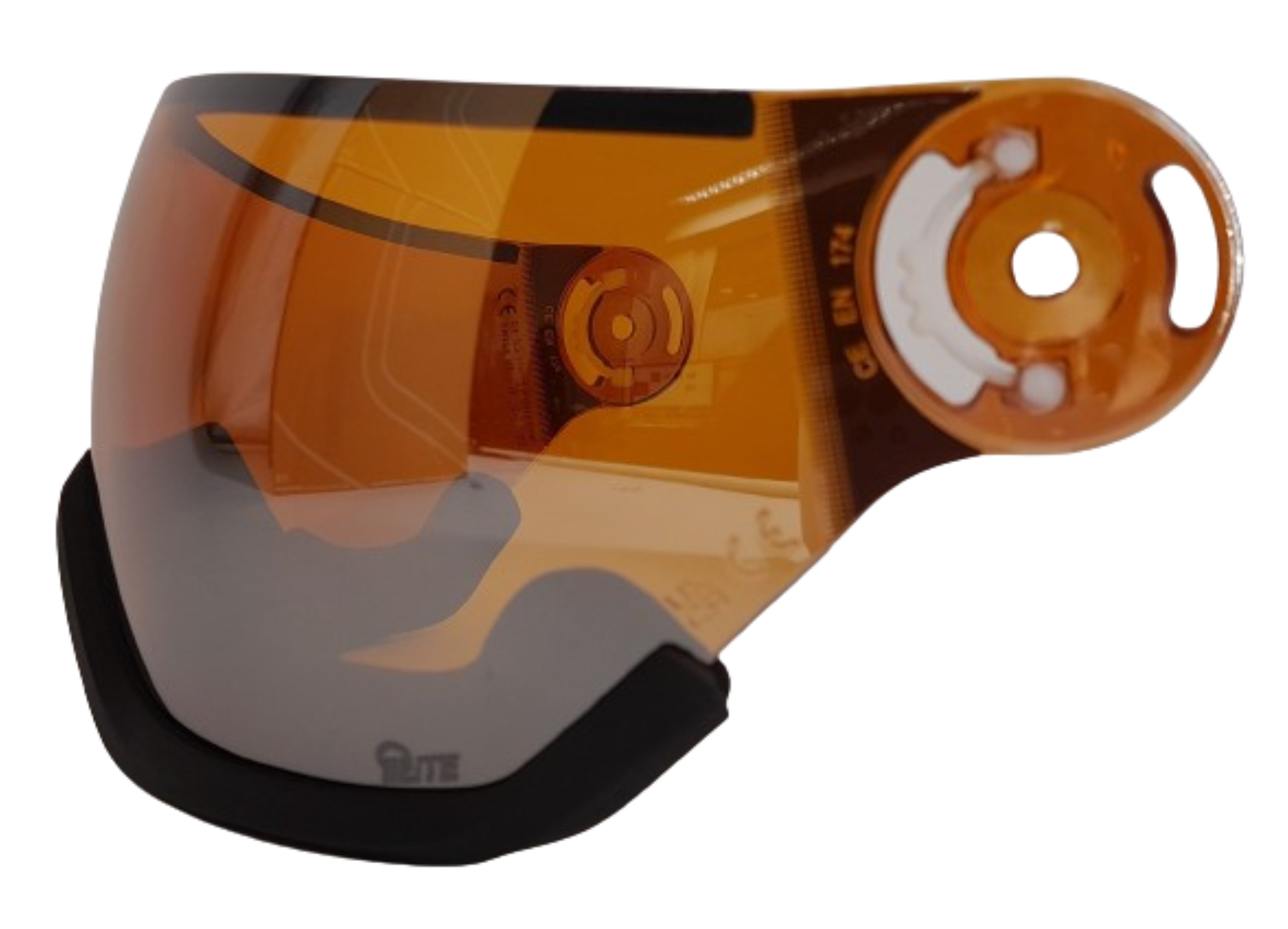 Alpina Alto Visor V (Varioflex) Visier für Alto Ski- oder Snowboarvisierhelm Visierhelm Ski Snowboard Wintersport silver j24
