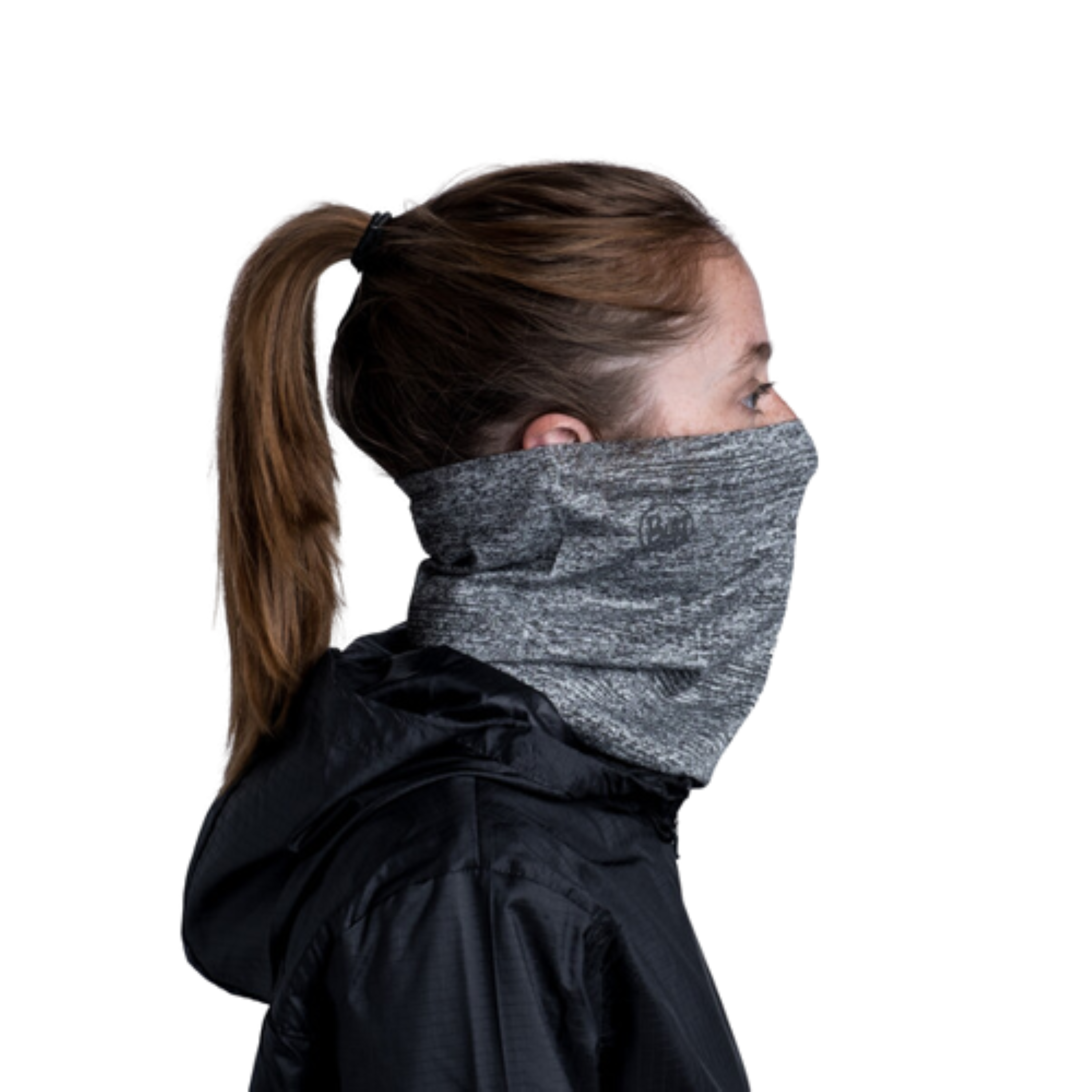 Buff DRYFLX MULTIFUNKTIONSTUCH für Erwachsene solid light grey Gr. One Size