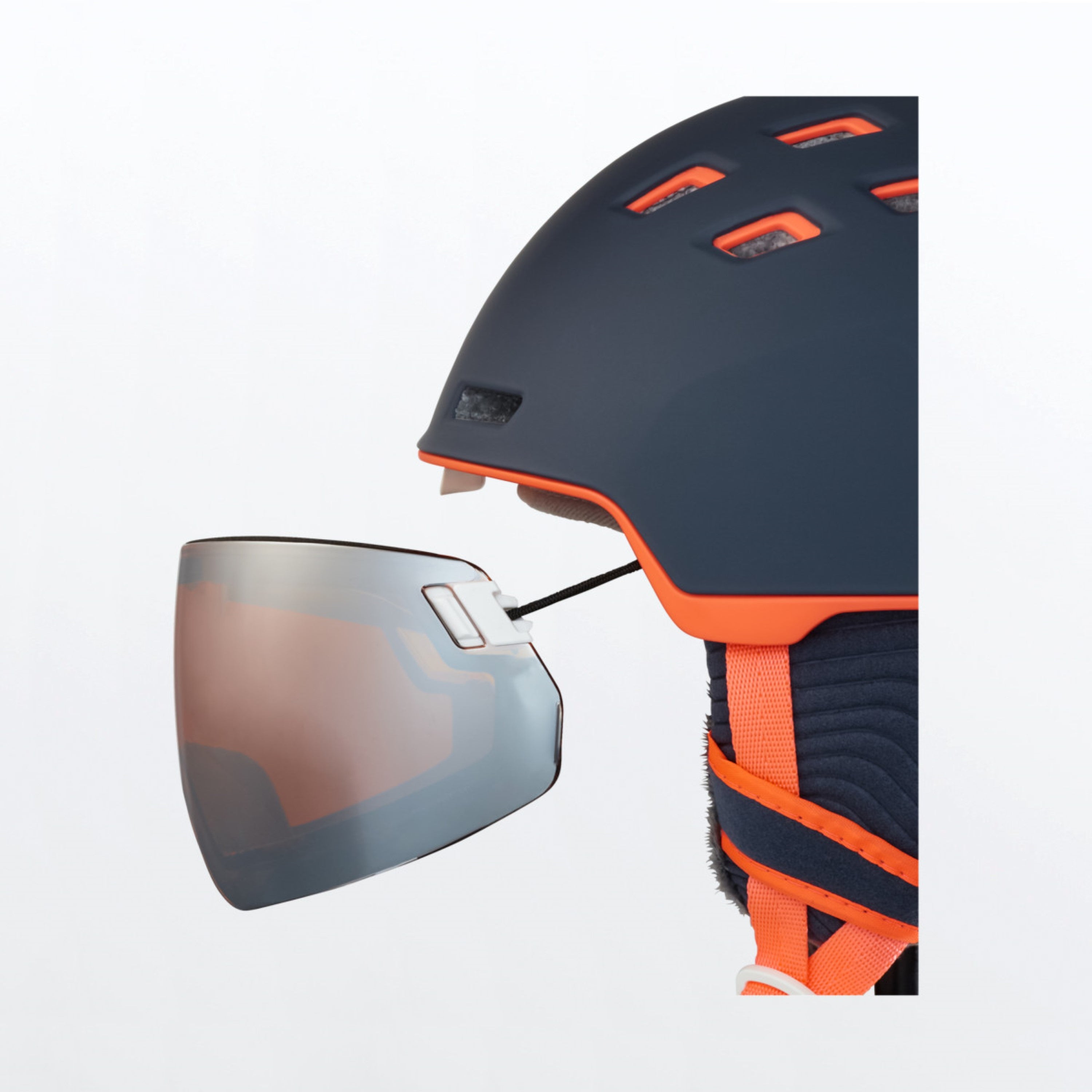 Head RACHEL Skihelm blue/salmon Damen