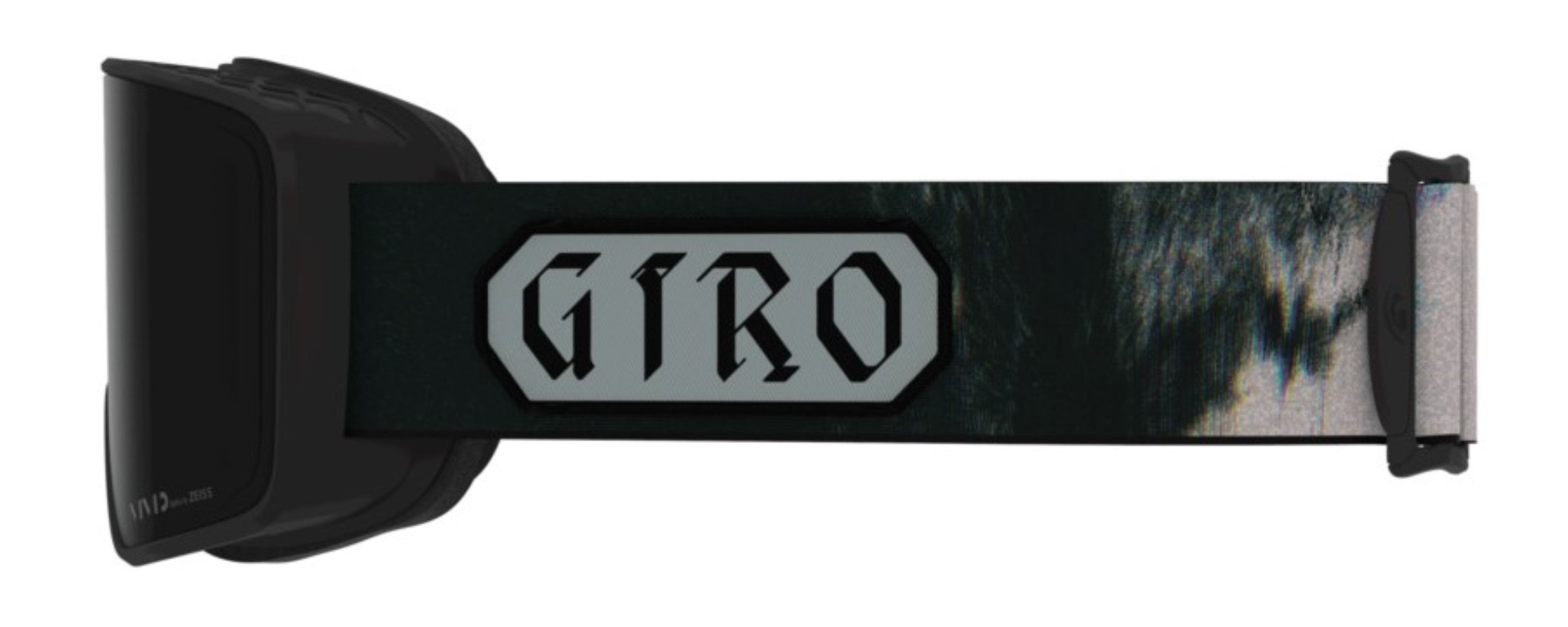 Giro METHOD Skibrille black white hex (ohne Ersatzscheibe) OTG Unisex