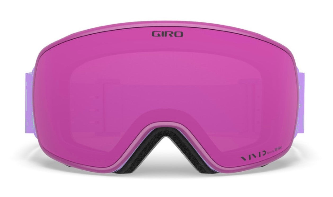 Giro EAVE Skibrille Silicone fluff purple (ohne Ersatzscheibe) OTG Damen
