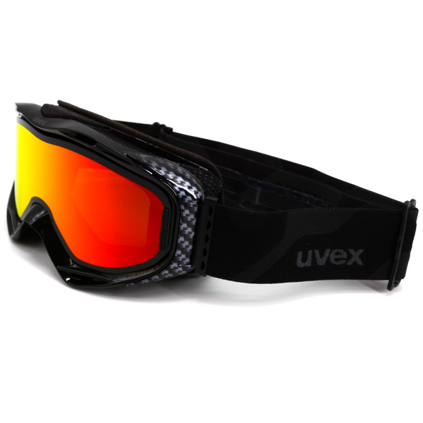 uvex G.GL300 TOP Skibrille Schwarz Unisex + Wechselscheibe Rot
