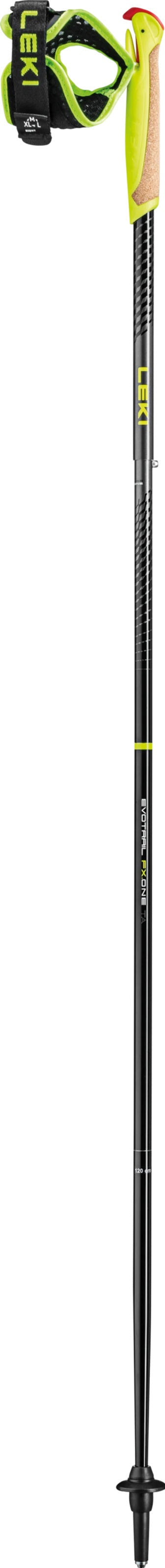 Leki EVOTRAIL FX.One TA Trailrunningstöcke black-neonyellow-dark anthracite (110-130 cm) Unisex