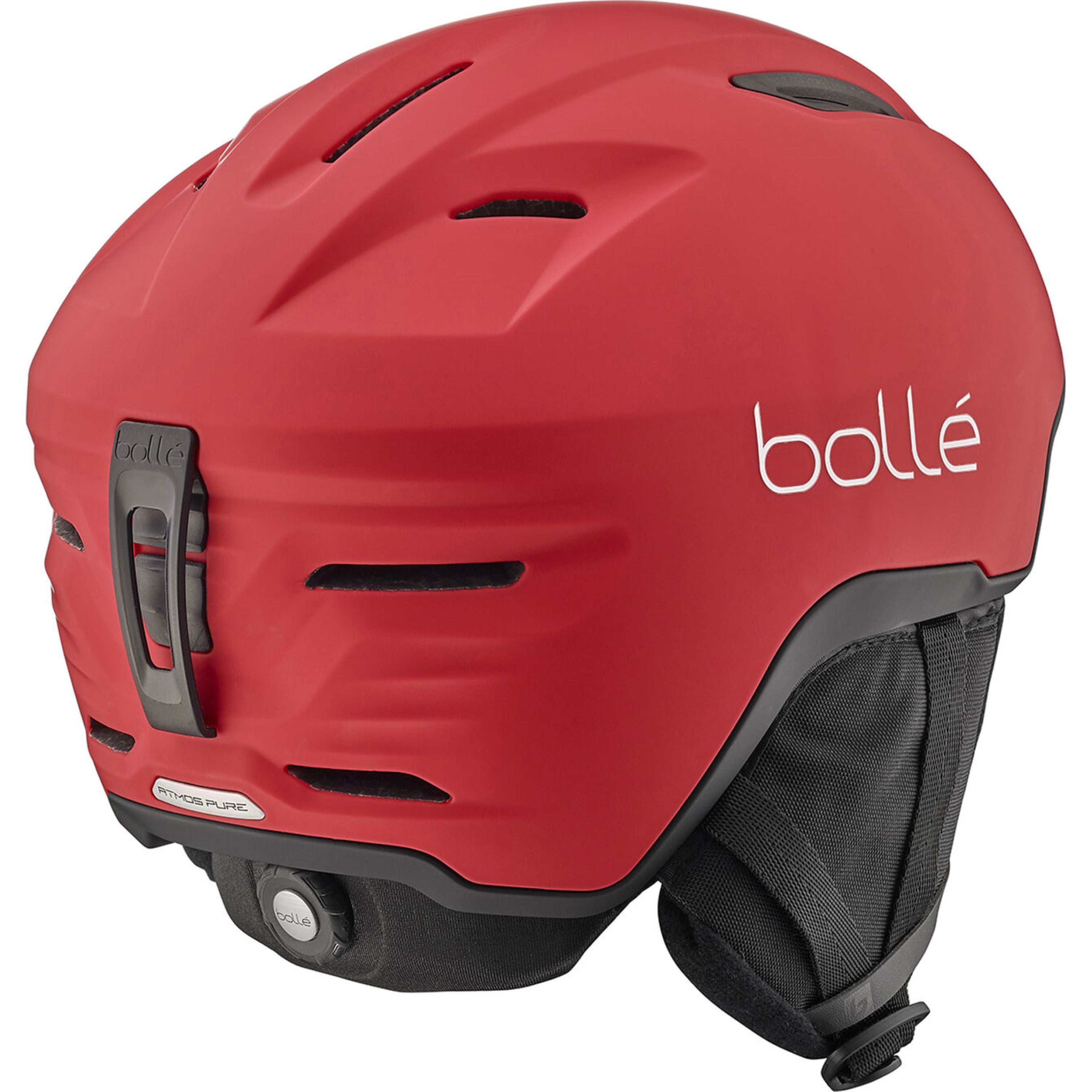 Bollé ATMOS PURE Ski- und Snowboardhelm carmine red matte Unisex
