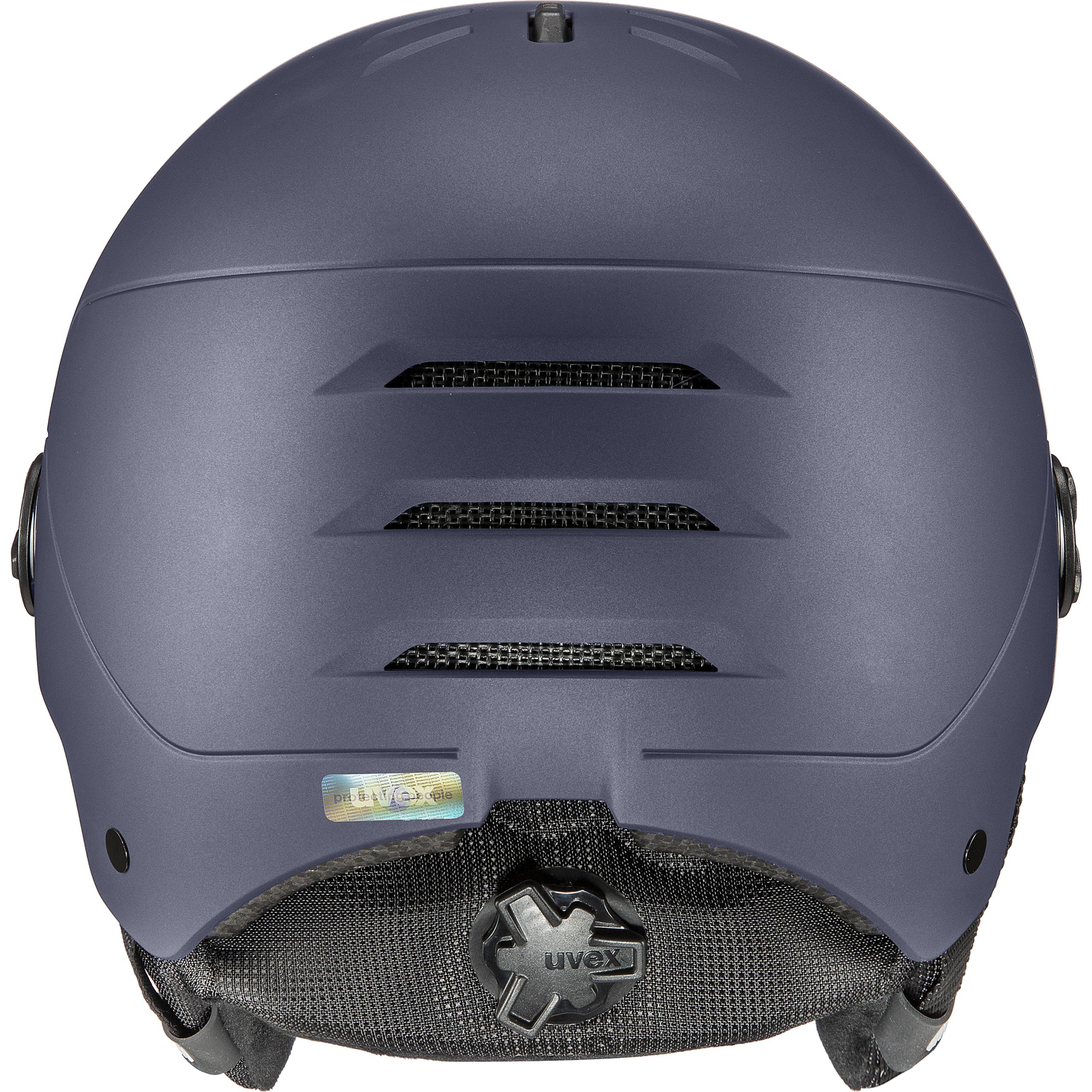 uvex WANTED VISOR Ski-Snowboardhelm navy mat Unisex