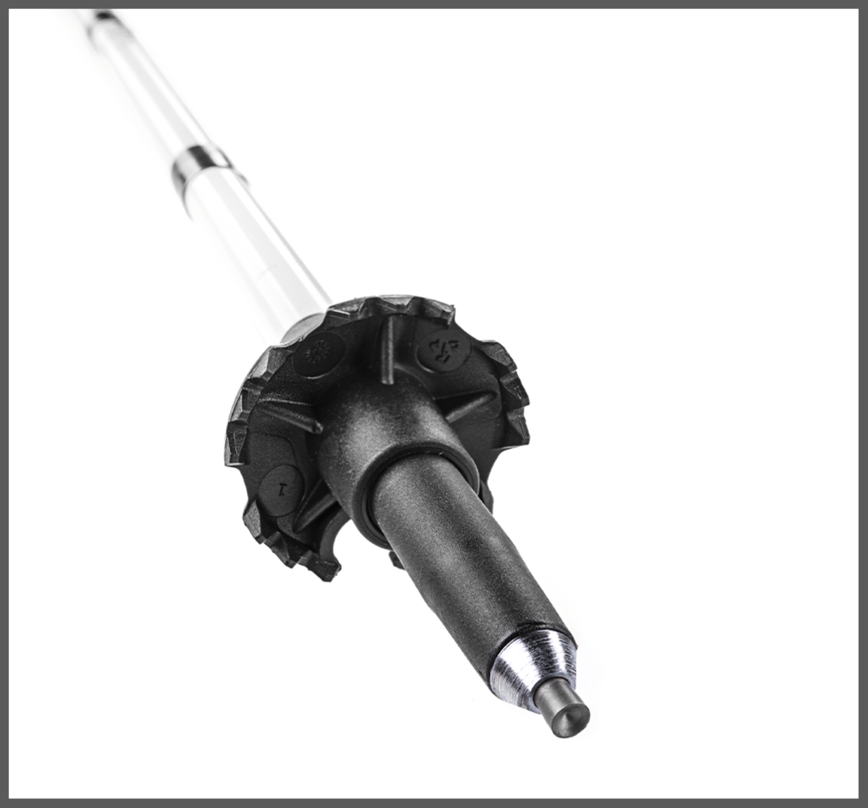 Leki MIC VARIO CARBON LADY ANTISHOCK Wanderstöcke weiß-anthrazit-silber