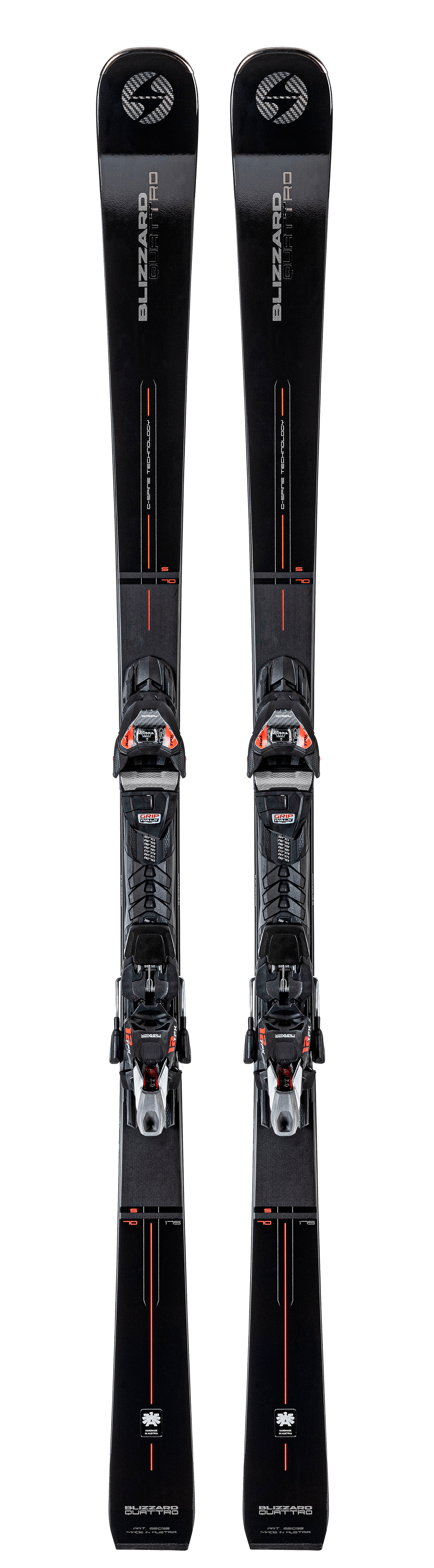 Blizzard Quattro S70 Herren Skier + Marker TPX 12 Ski Alpin All Mountain