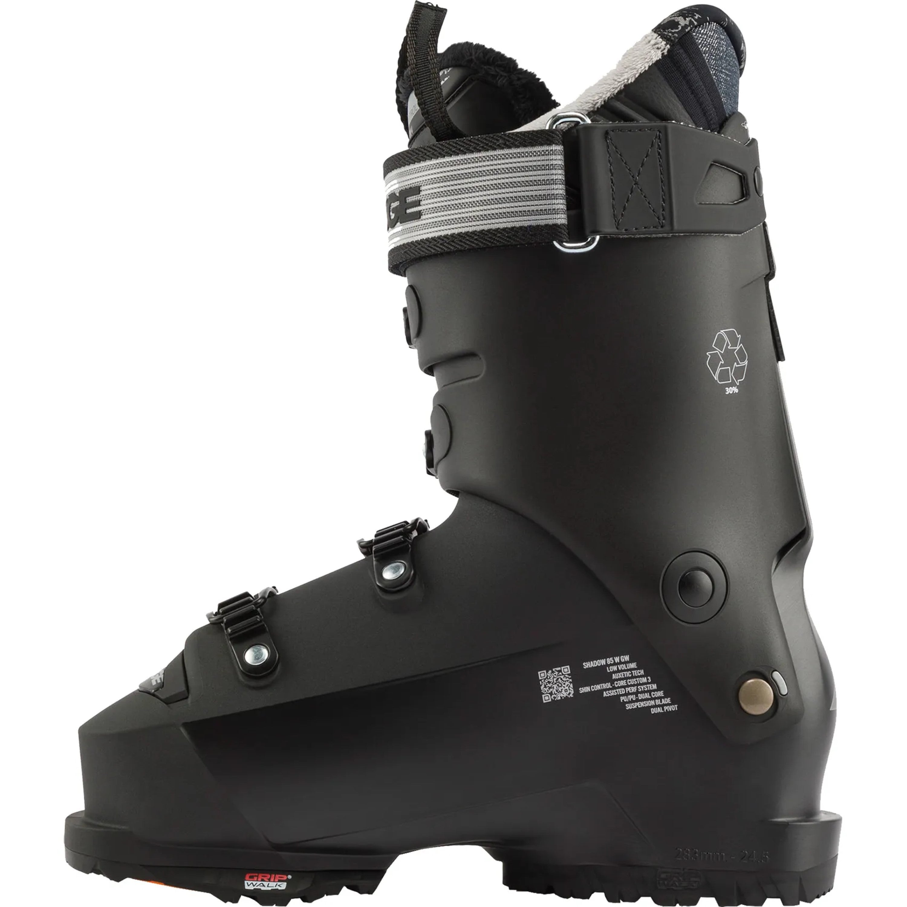 Lange SHADOW 85 W LV GW Skischuh black metal pink Damen