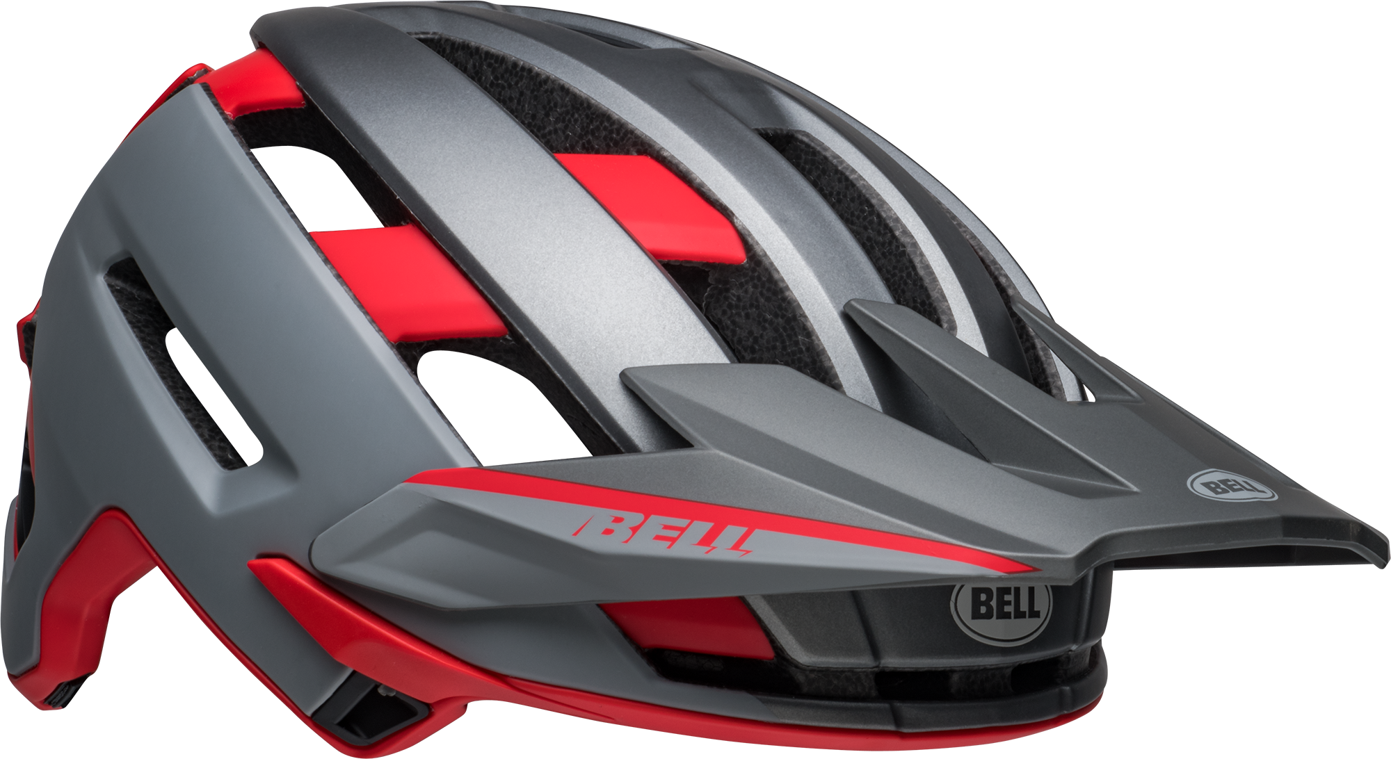 Bell SUPER AIR R SPHERICAL MIPS Fahrradhelm matte grey red Unisex