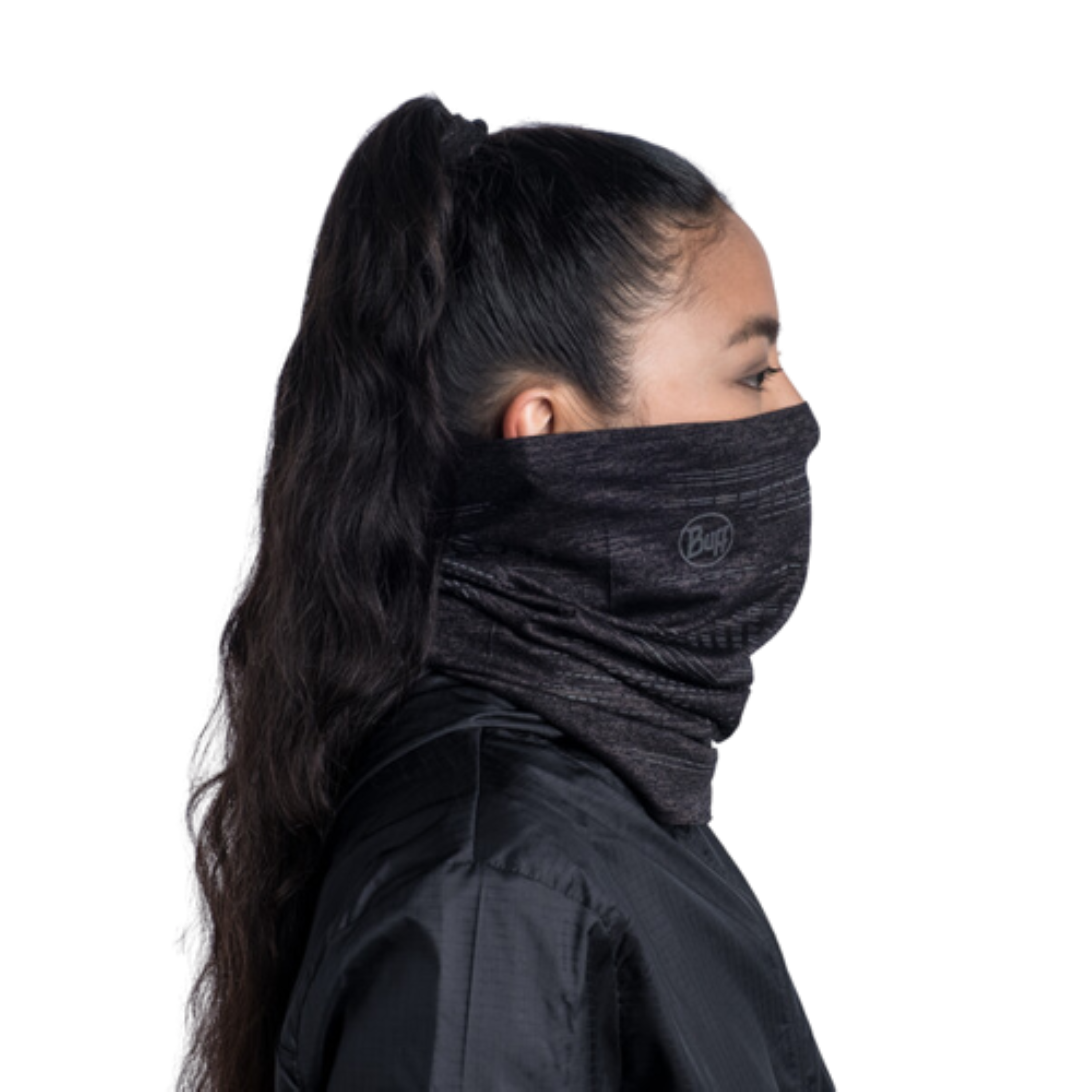 Buff DRYFLX MULTIFUNKTIONSTUCH für Erwachsene solid black Gr. One Size