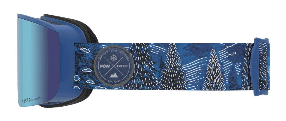 Giro AXIS Skibrille pow blue + Ersatzscheibe Unisex