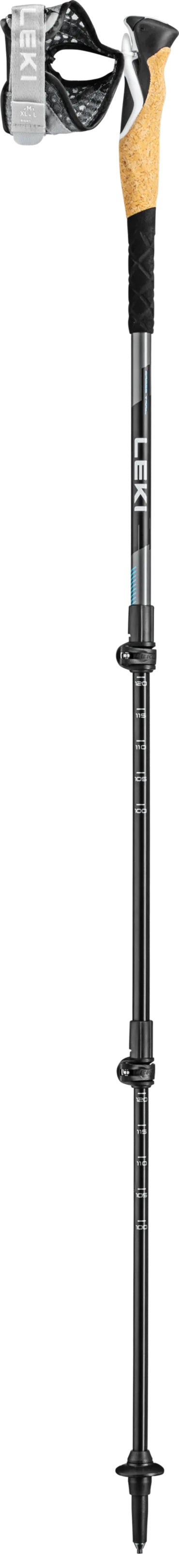 Leki CROSS TRAIL LITE TA Cross Trail black-white-light blue (110-130 cm) Unisex