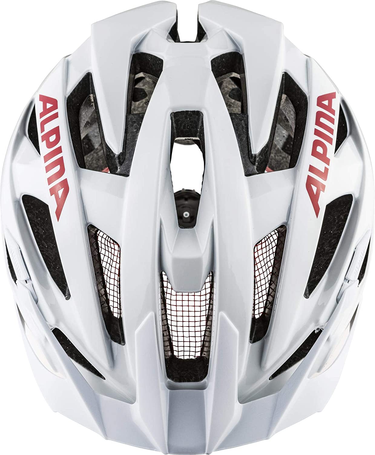 Alpina Valparola Fahrradhelm white red Unisex