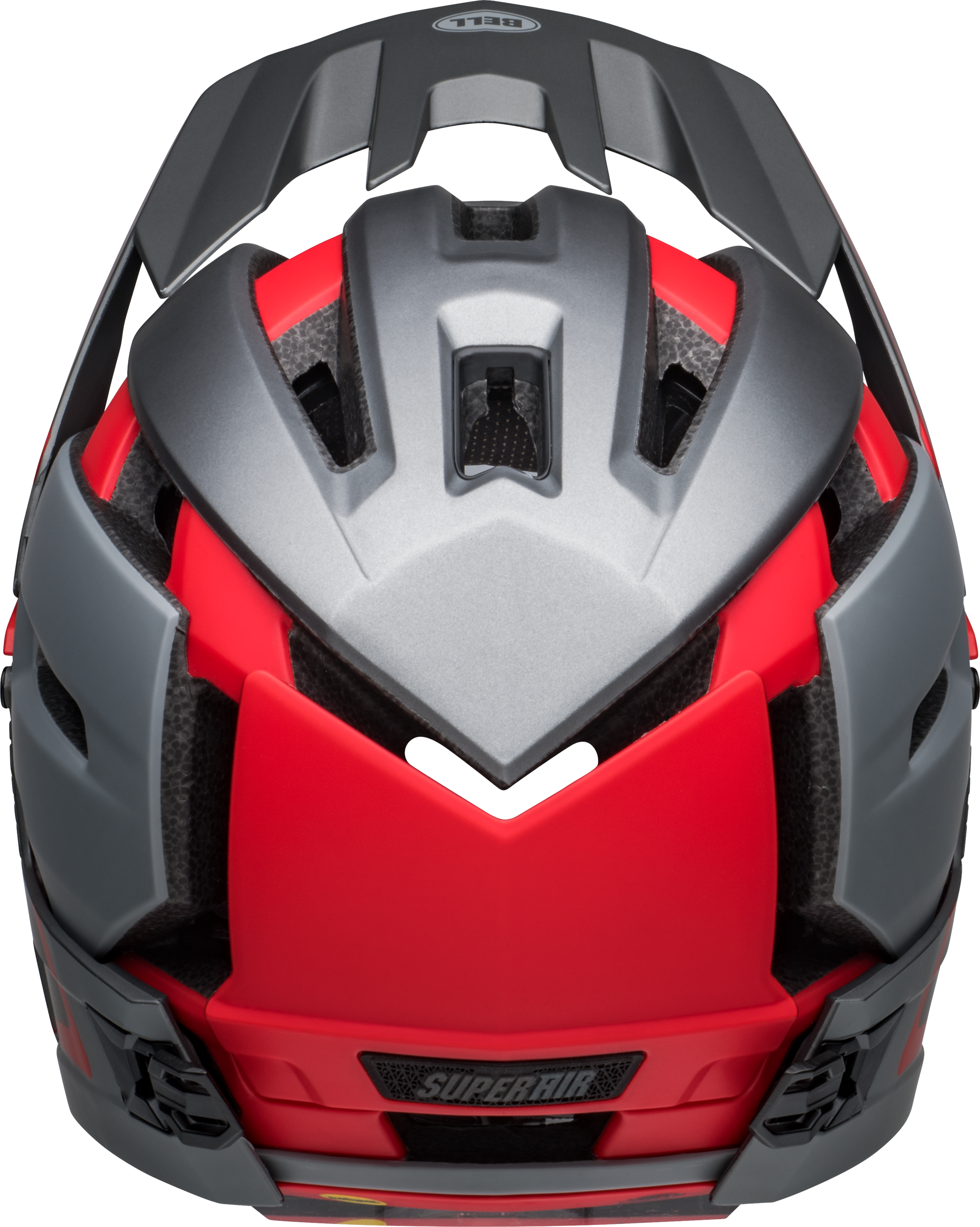 Bell SUPER AIR R SPHERICAL MIPS Fahrradhelm matte grey red Unisex