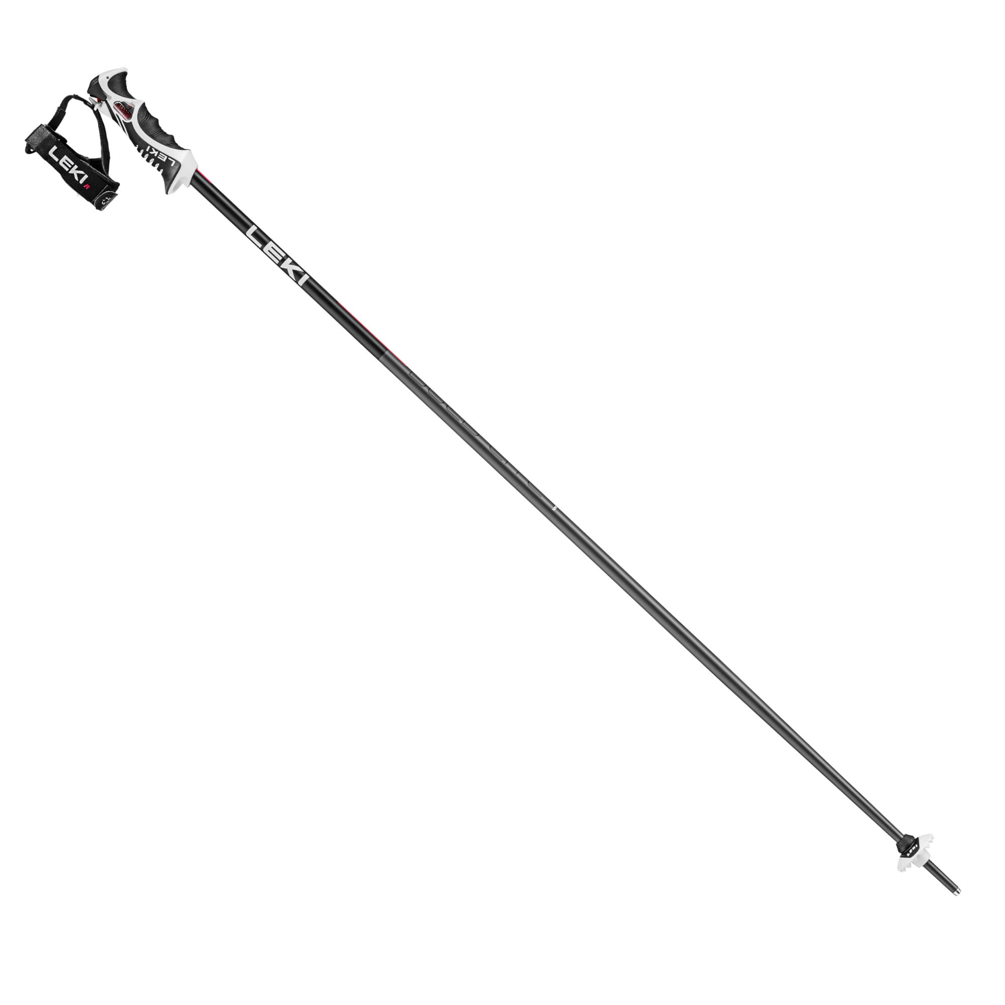 Leki BOLD LITE-S Alpinstöcke black red (110-135 cm) Unisex
