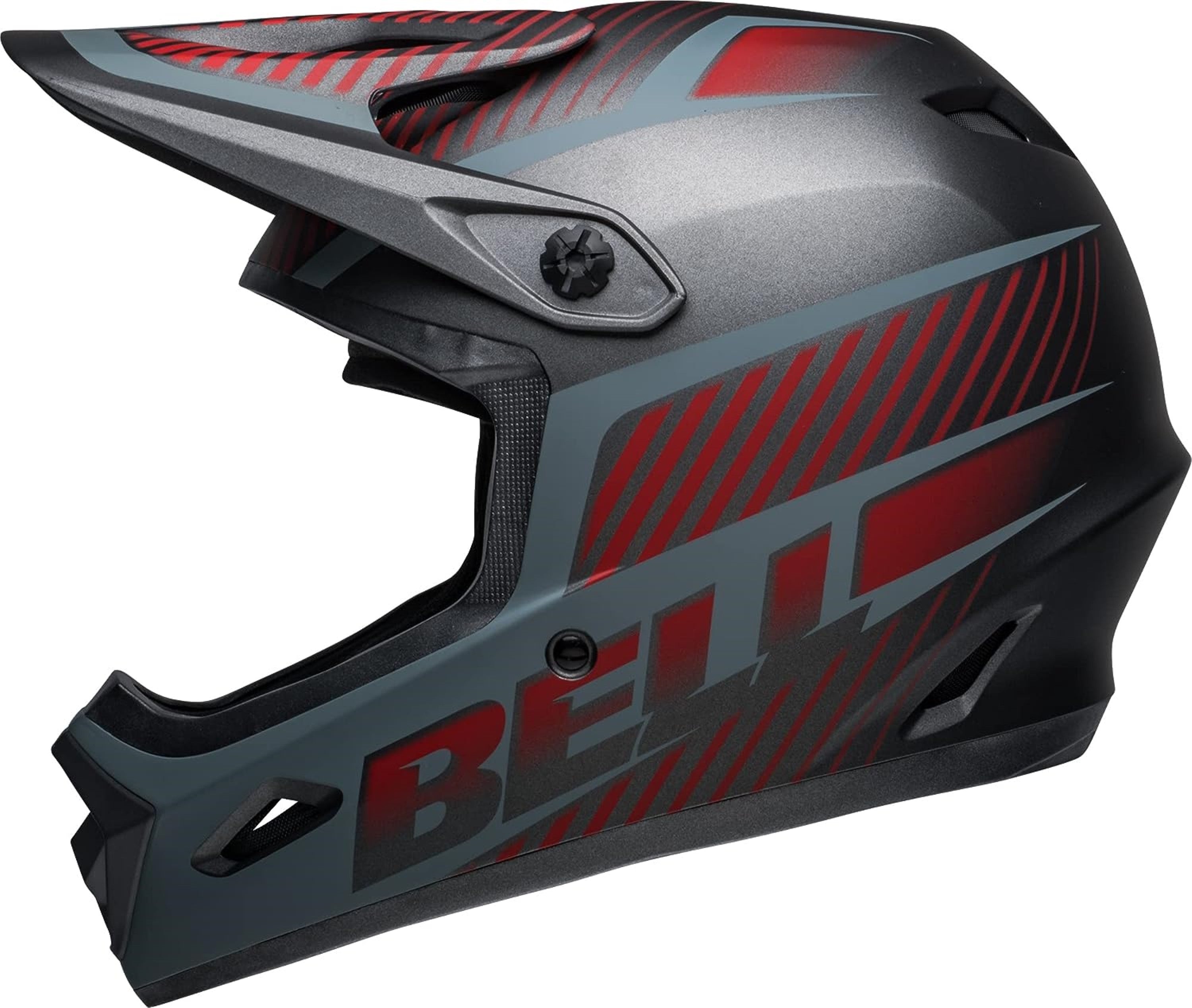 Bell TRANSFER Full Face Fahrradhelm matte charcoal grey Gr. M (55-57 cm) Unisex