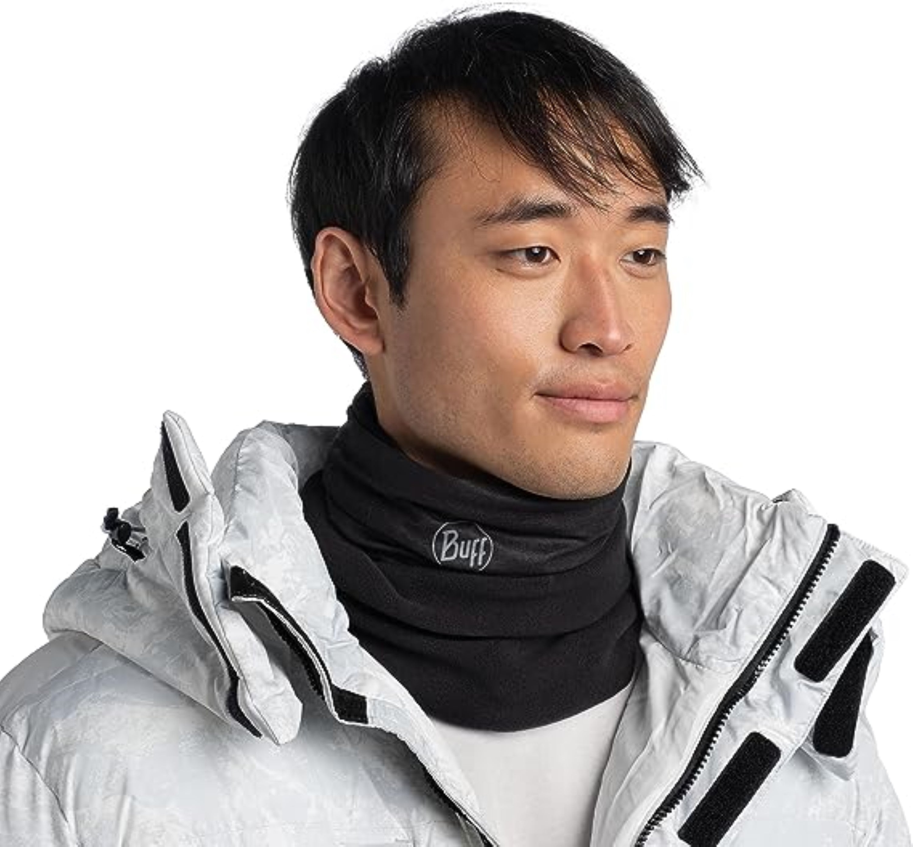 Buff POLAR MULTIFUNKTIONSTUCH für Erwachsene solid black Gr. One Size