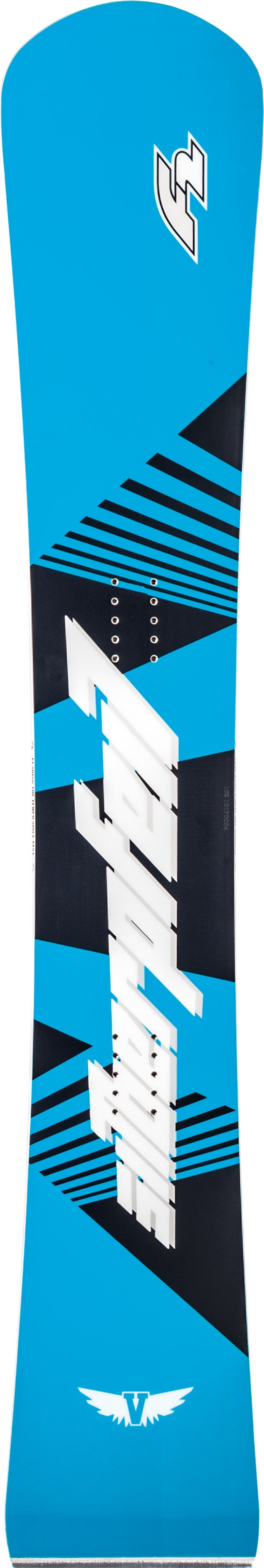 F2 SILBERPFEIL Vantage - Unisex Alpinboard Türkis Schwarz