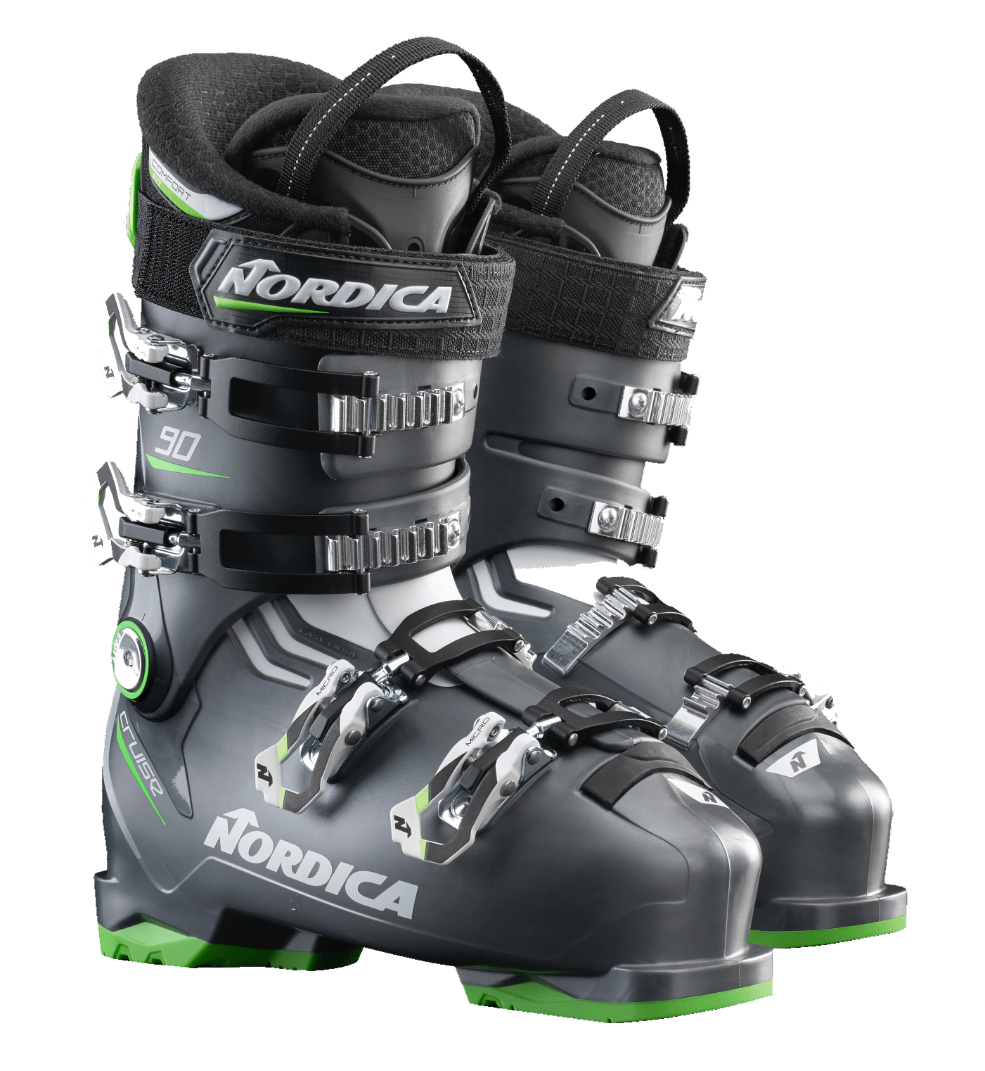 Nordica THE CRUISE 90 Skischuh anthracite green white Herren