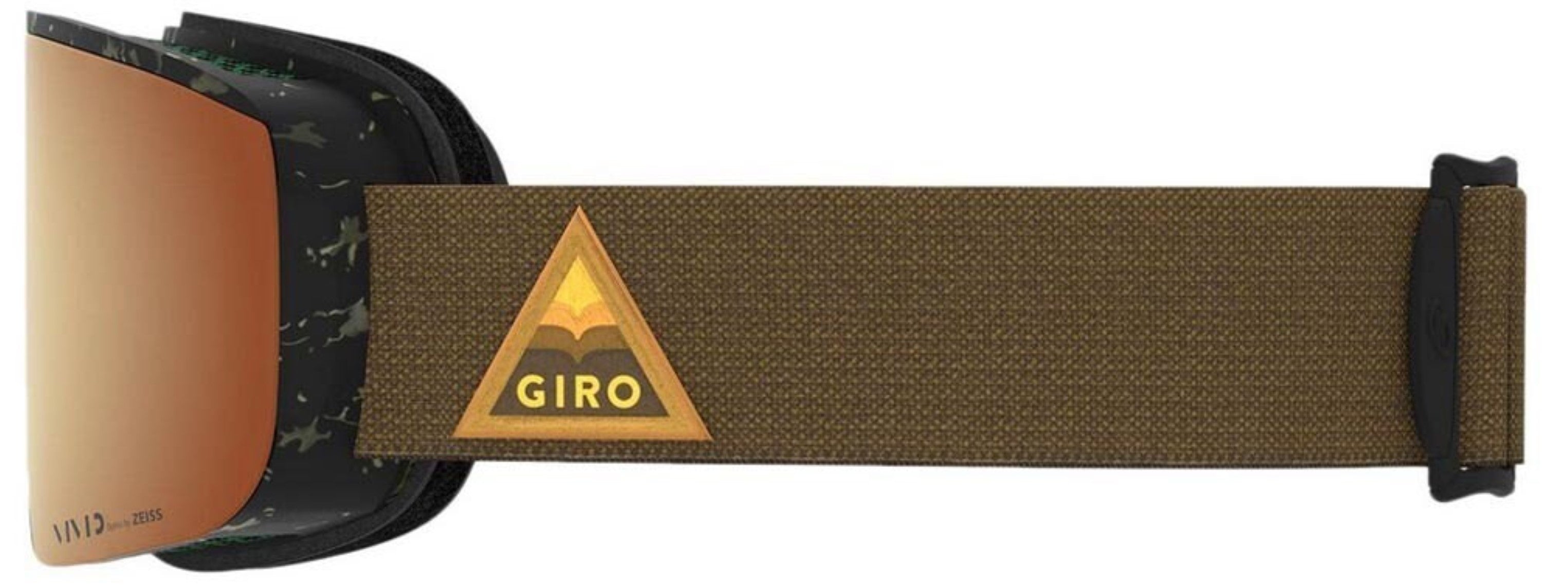 Giro AXIS Skibrille rust arrow mint (ohne Ersatzscheibe) OTG Herren