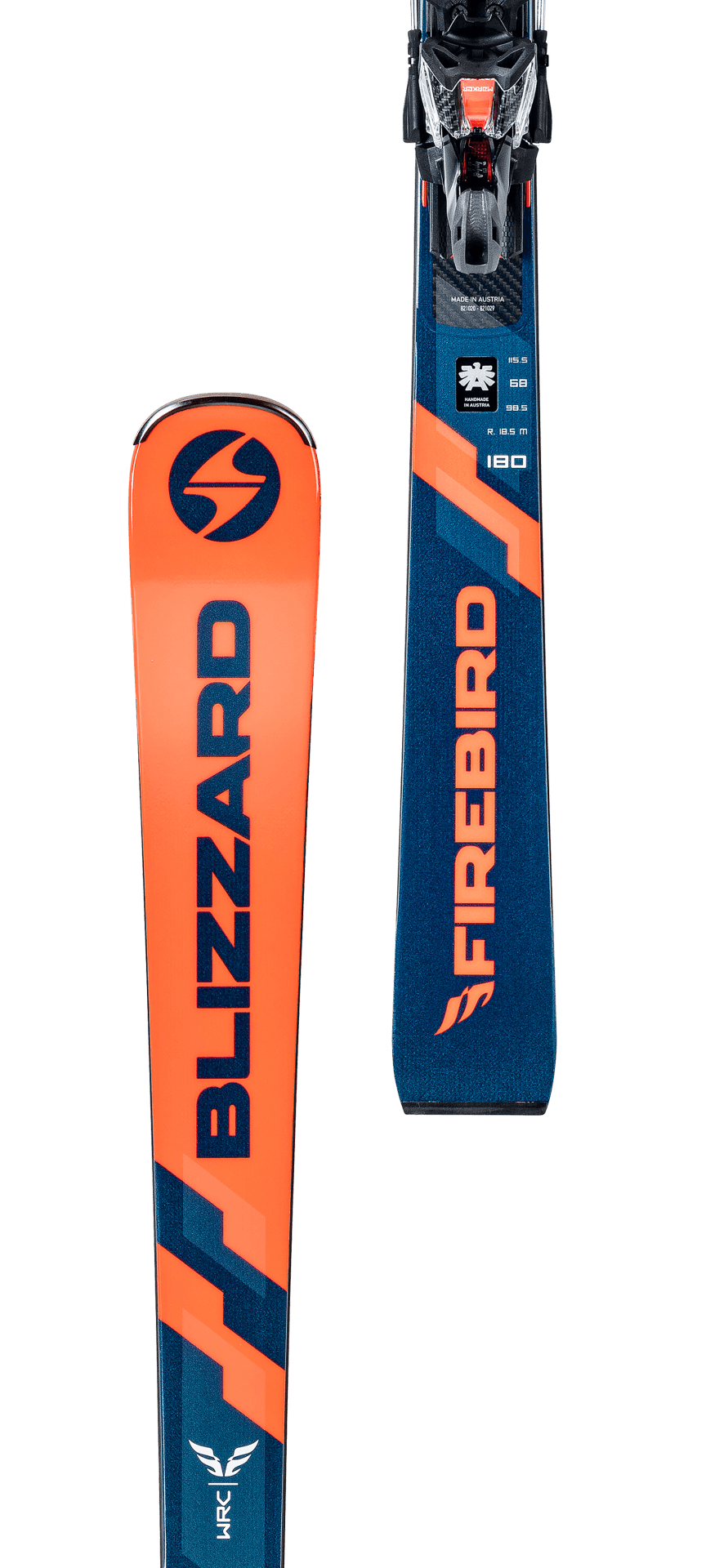 Blizzard Firebird WRC Herren Ski + Marker XCELL 14 Racing Skier
