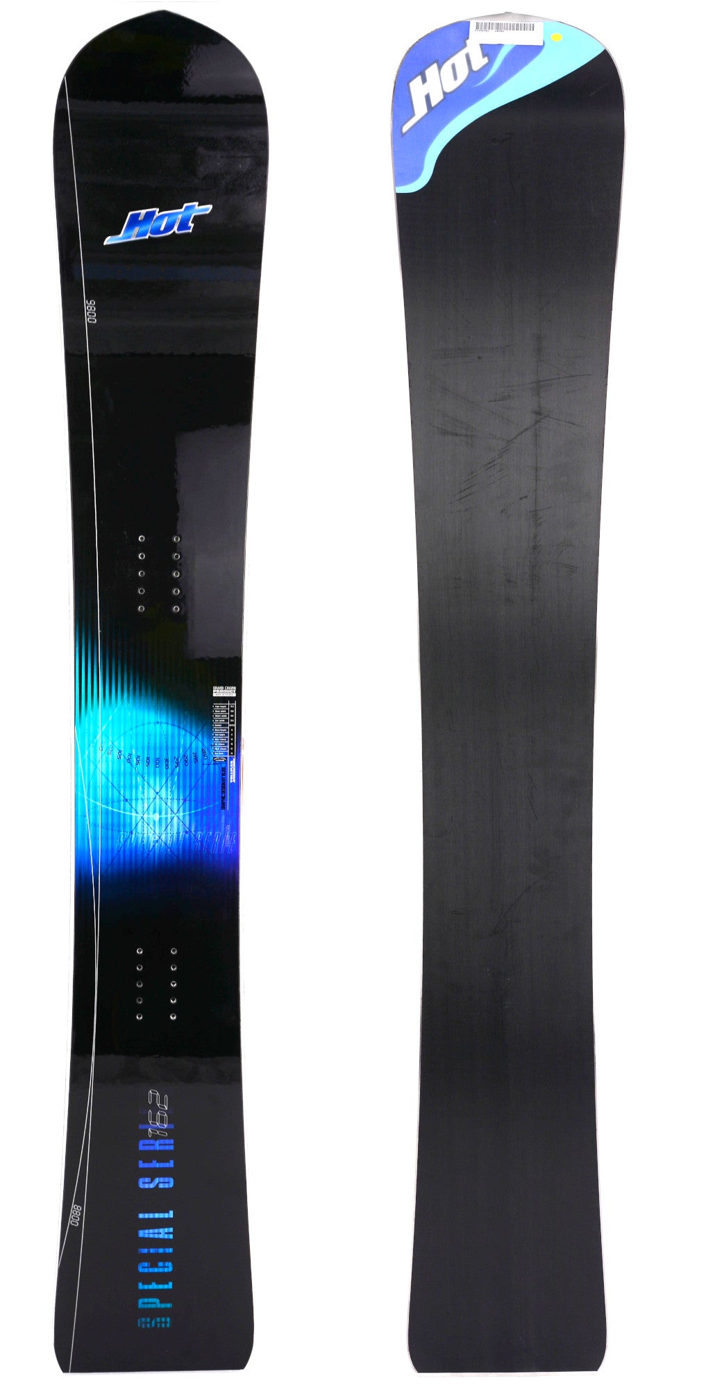 HOT SPECIAL SERIES 162cm - Unisex Alpinboard Schwarz Blau
