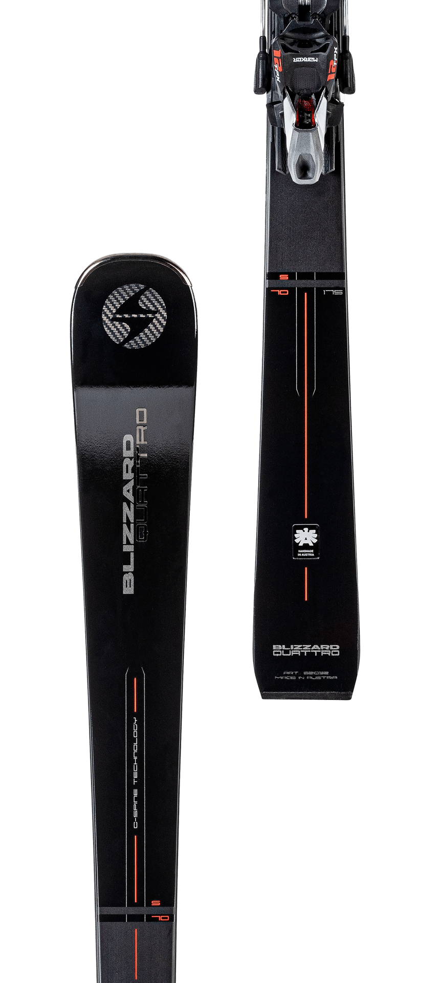 Blizzard Quattro S70 Herren Skier + Marker TPX 12 Ski Alpin All Mountain