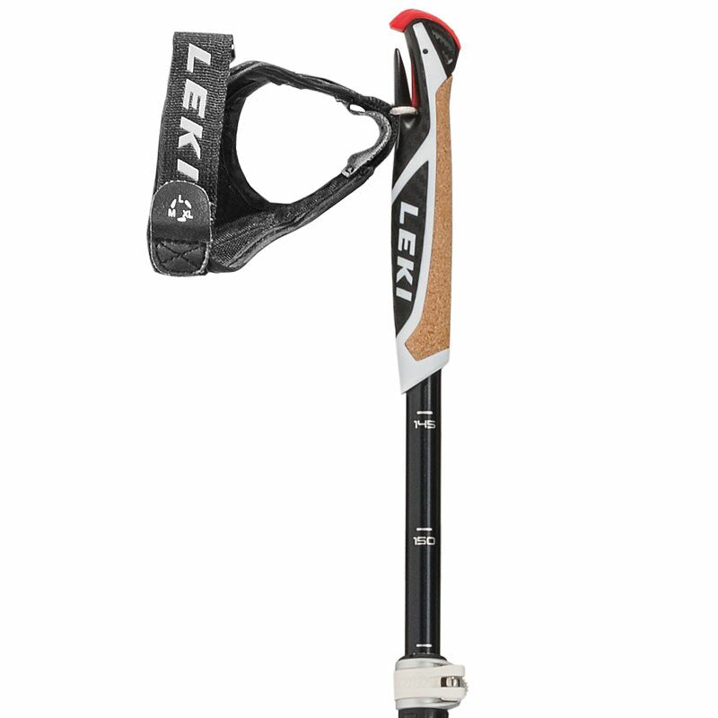 Leki XTA VARIO SKI ROLLER Stöcke schwarz-anthrazit-gelb j21