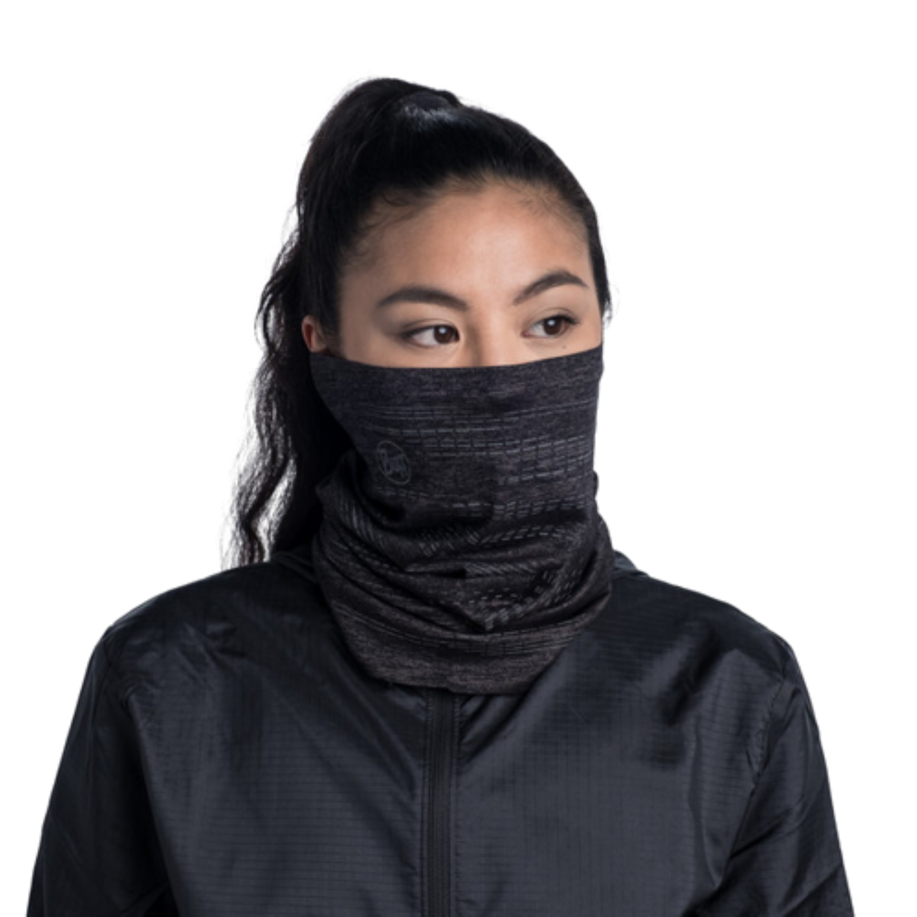 Buff DRYFLX MULTIFUNKTIONSTUCH für Erwachsene solid black Gr. One Size