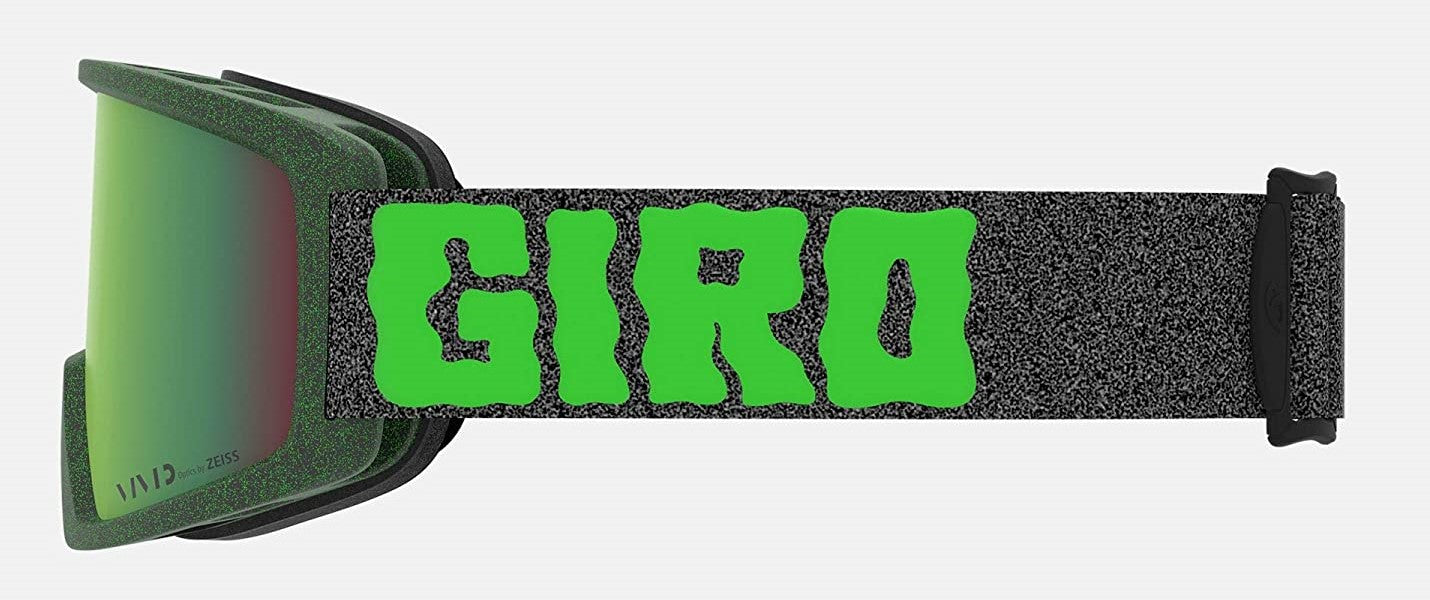 Giro BLOK Skibrille Green cosmic slime und Vivid emerald Scheibe Unisex