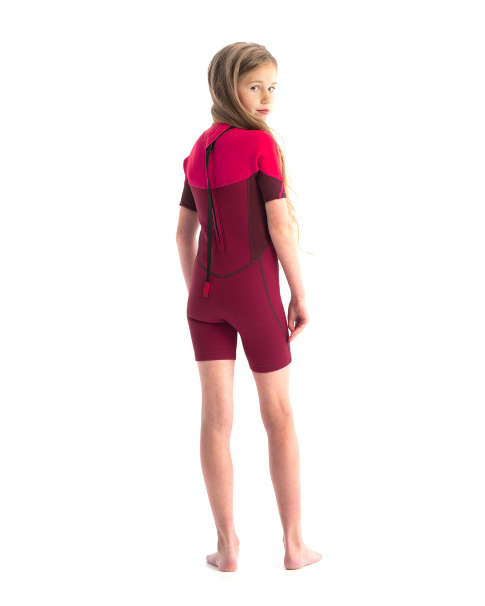 Jobe BOSTON 2 mm Neoprene Shorty hot pink Kinder