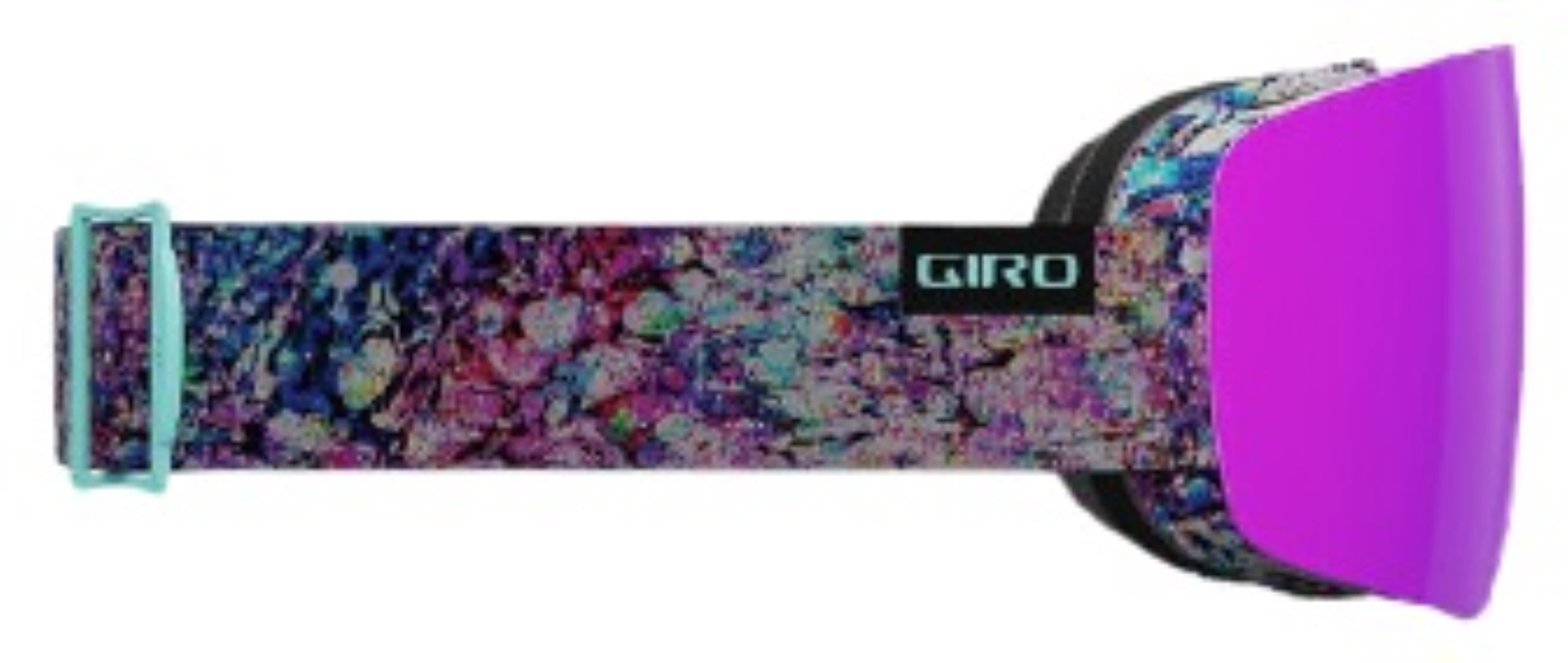 Giro CONTOUR RS Skibrille Pink Data Mosh + Ersatzscheibe Damen OTG