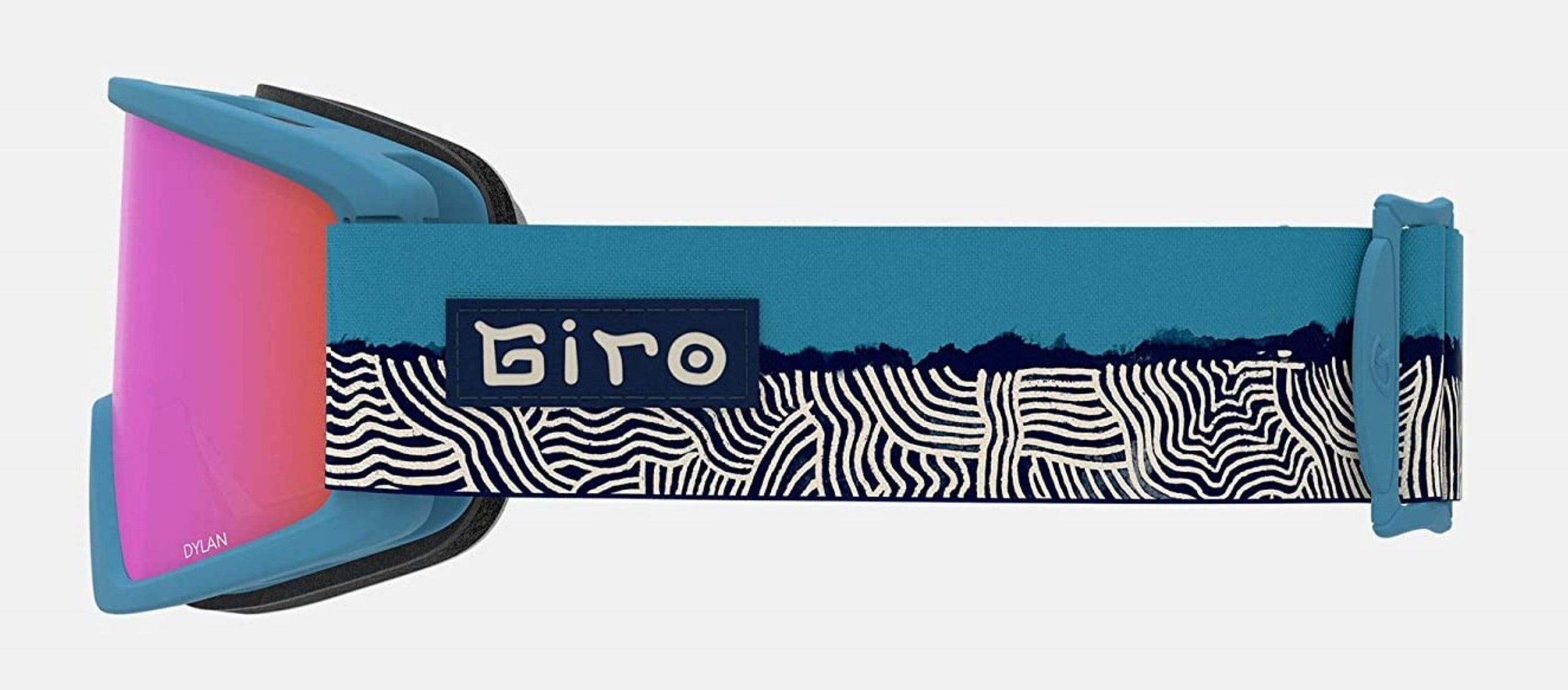 Giro DYLAN Skibrille Powder blue ridge line + Ersatzscheibe Frauen