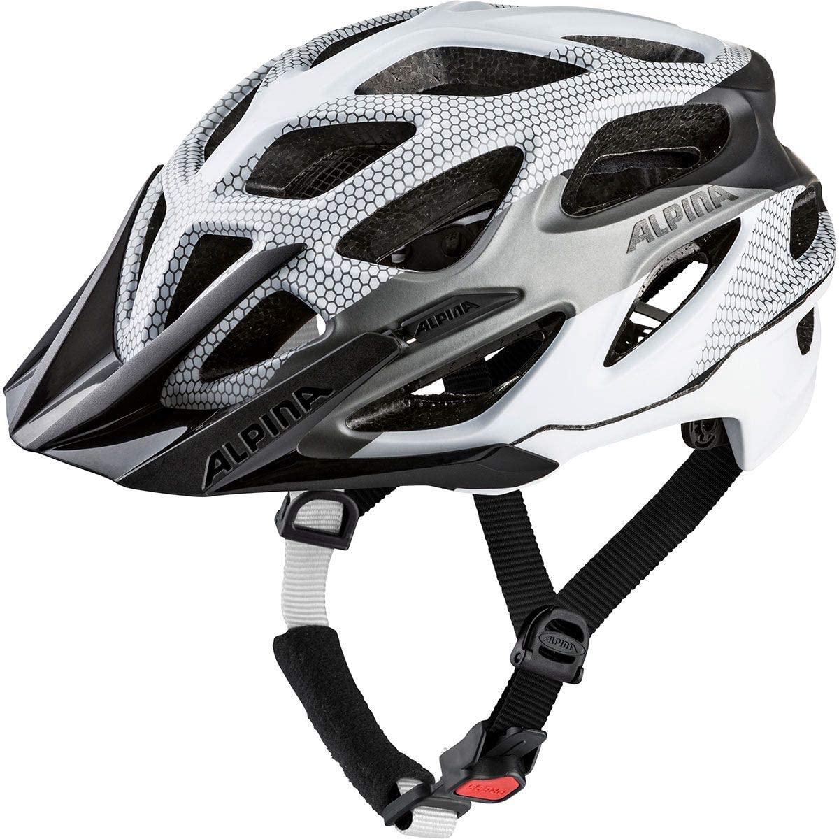 alpina fahrradhelm polster Alpina MYTHOS 3.0 LE Fahrradhelm black white matt Unisex