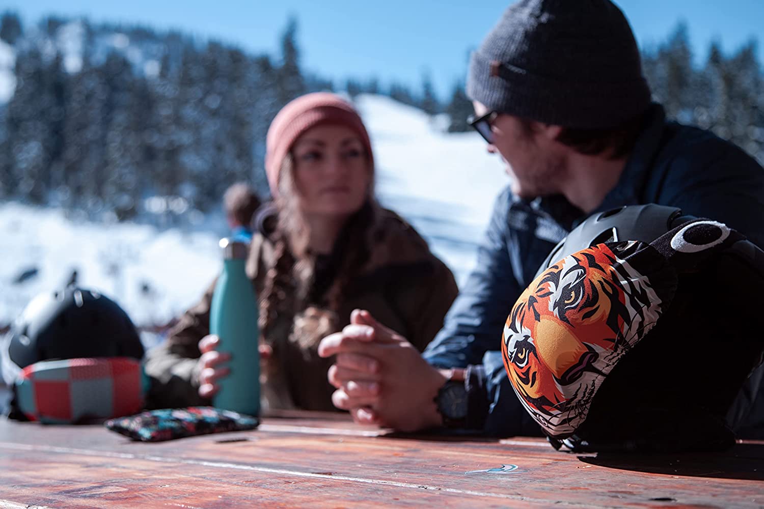 Gogglesoc EASY TIGER Gogglesoc Schutzhülle für Ski- oder Snowboardbrille