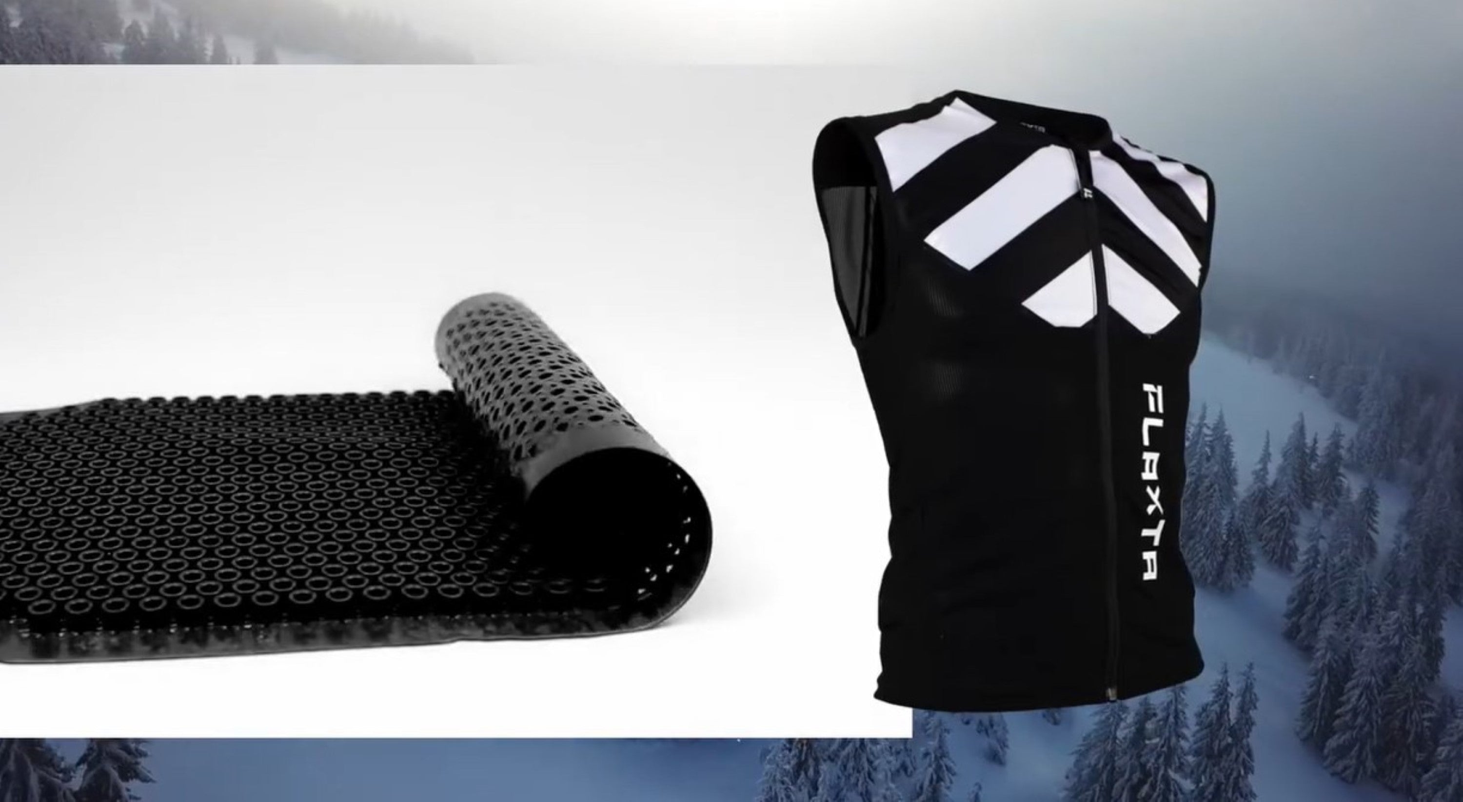 Flaxta BEHOLD Rückenprotektor black Herren