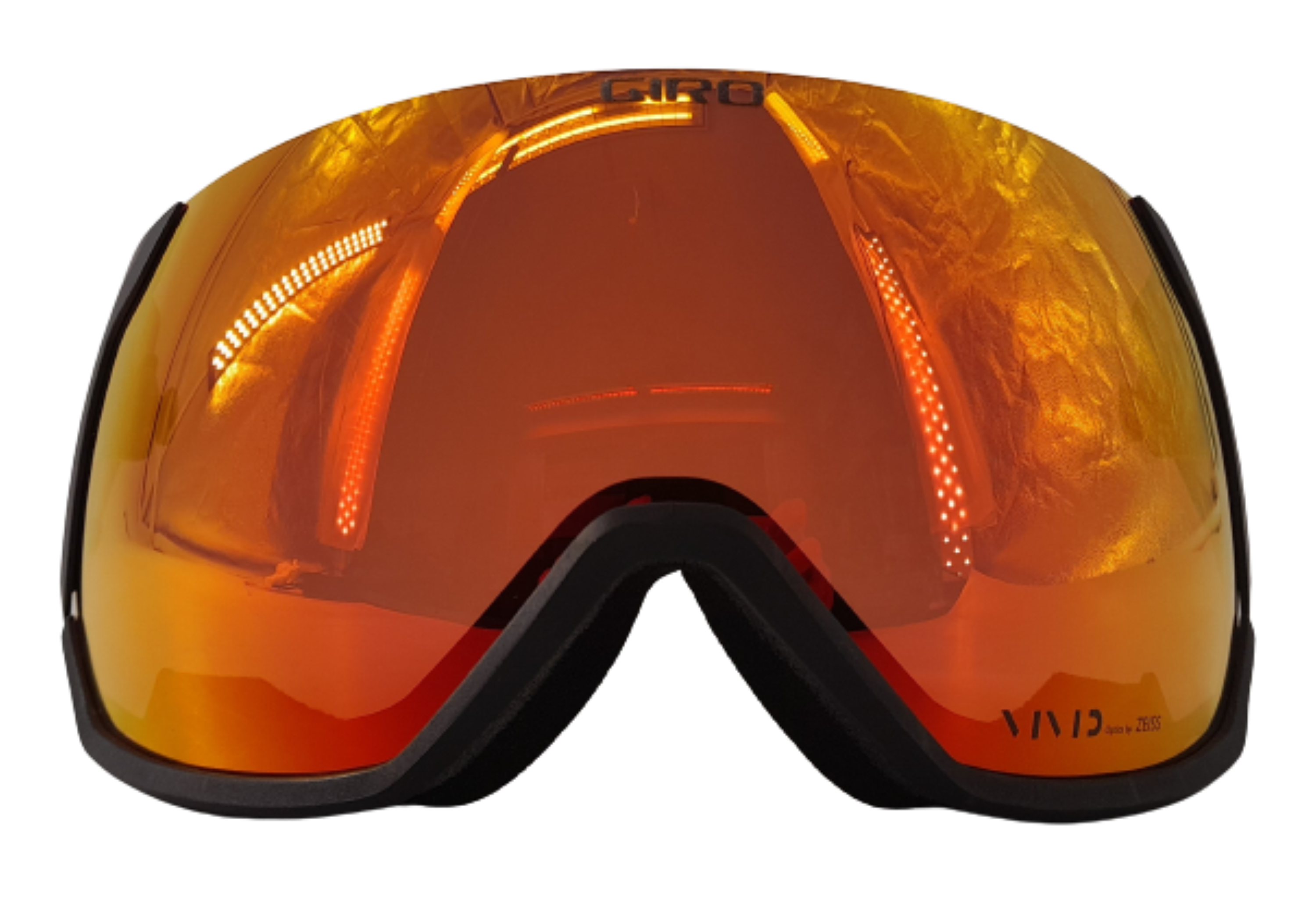 Giro VIVID SHIELD Ersatzvisier für für Ski- und Snowboardhelme Orbit und Aria ember S2 (27 % VLT) Gr. S - M oder L