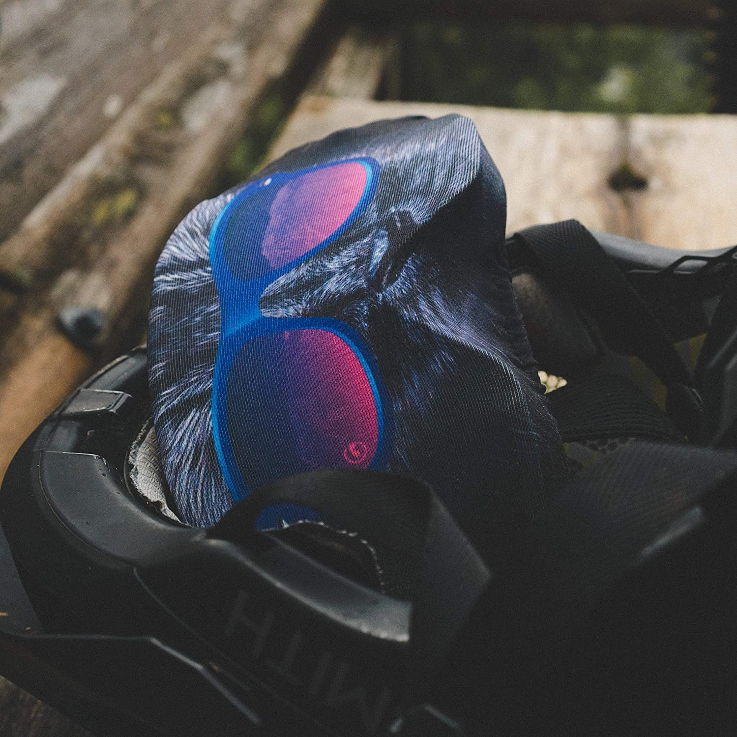 Gogglesoc BAD KITTY Gogglesoc Schutzhülle für Ski- oder Snowboardbrille