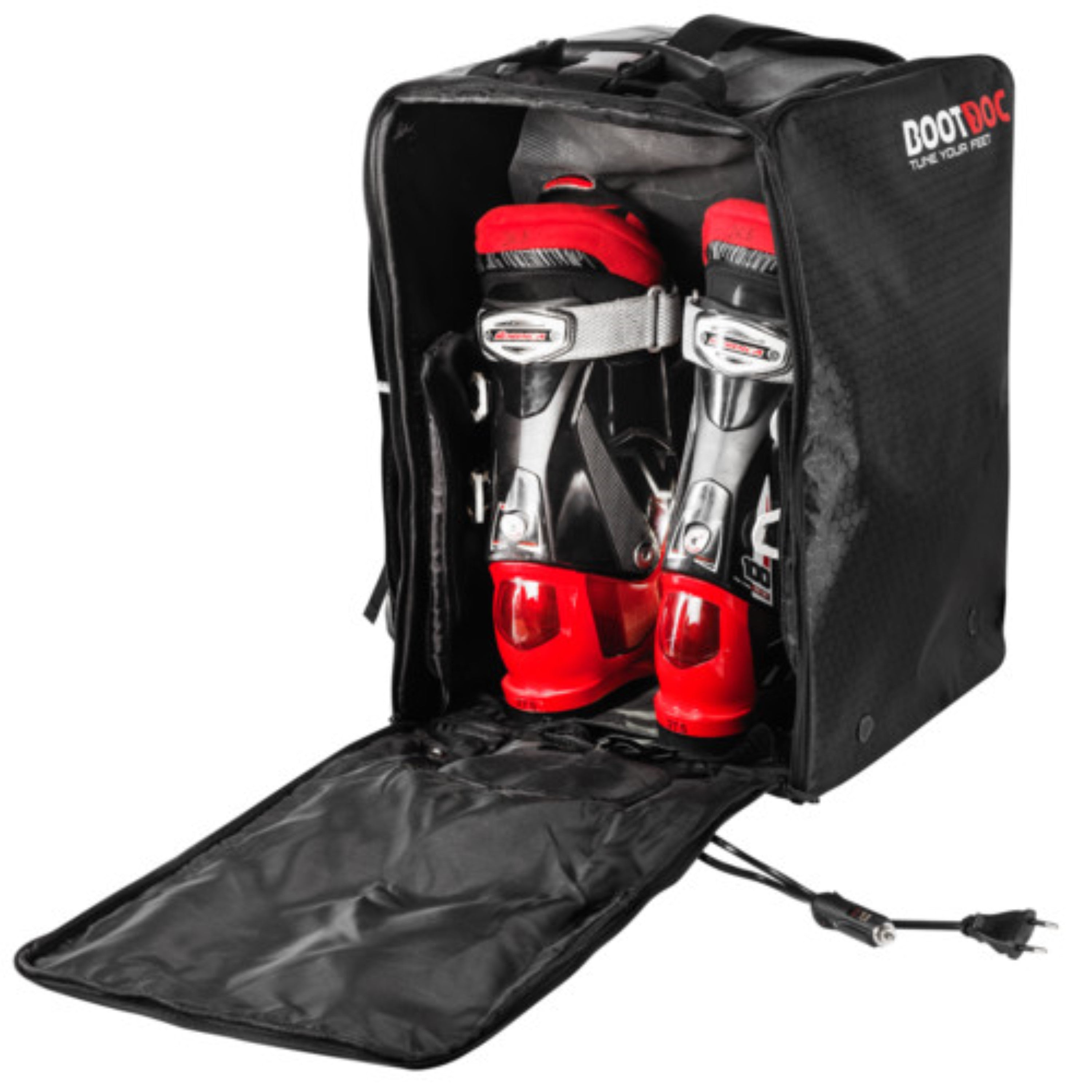 BootDoc HEATED SKI BOOT BAG beheizte Skischuhtasche black